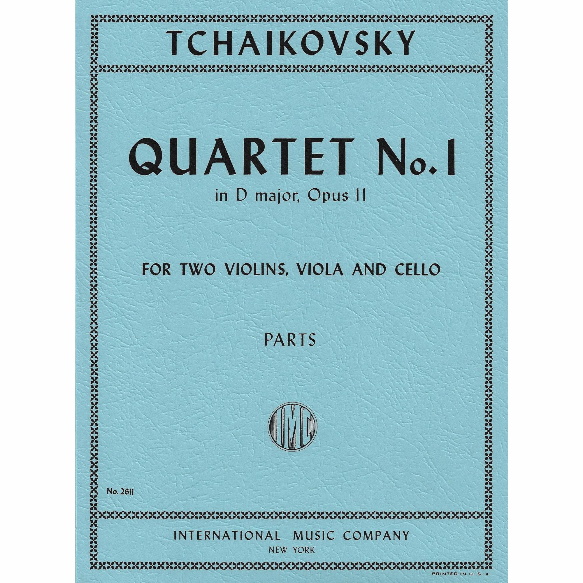 Tchaikovsky -- String Quartet No. 1 in D Major, Op. 11