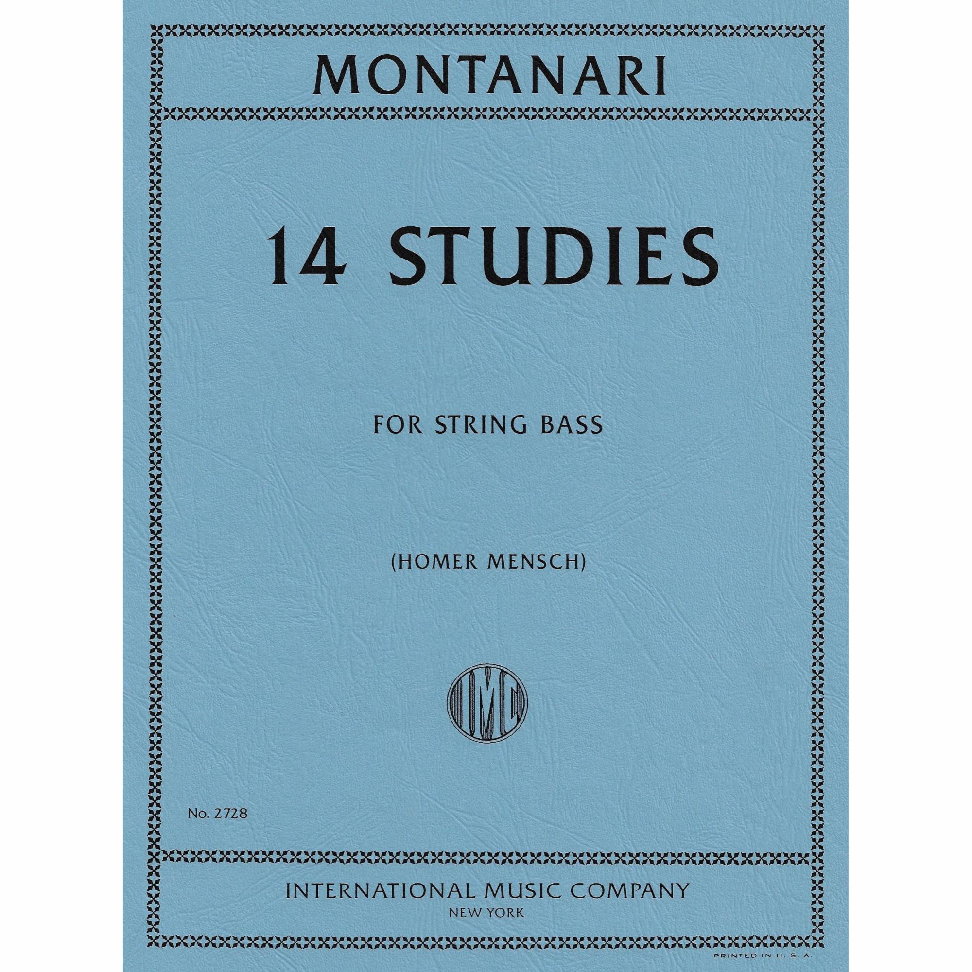 Montanari -- 14 Studies for Bass