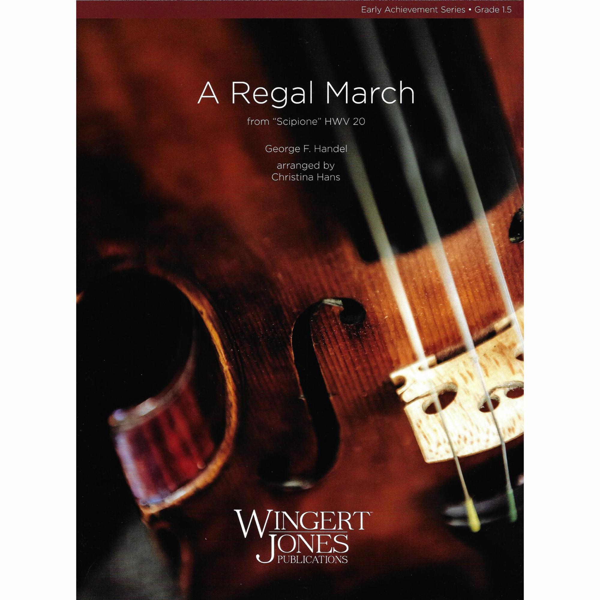 A Regal March for String Orchestra