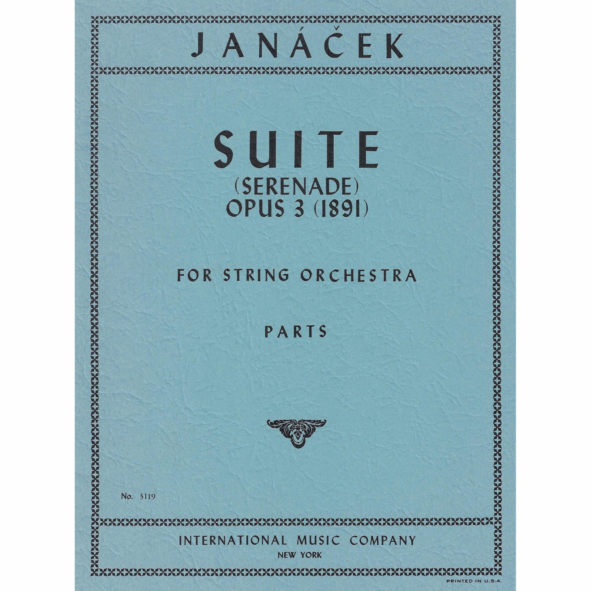 Janacek -- Suite (Serenade), Op. 3 for String Orchestra