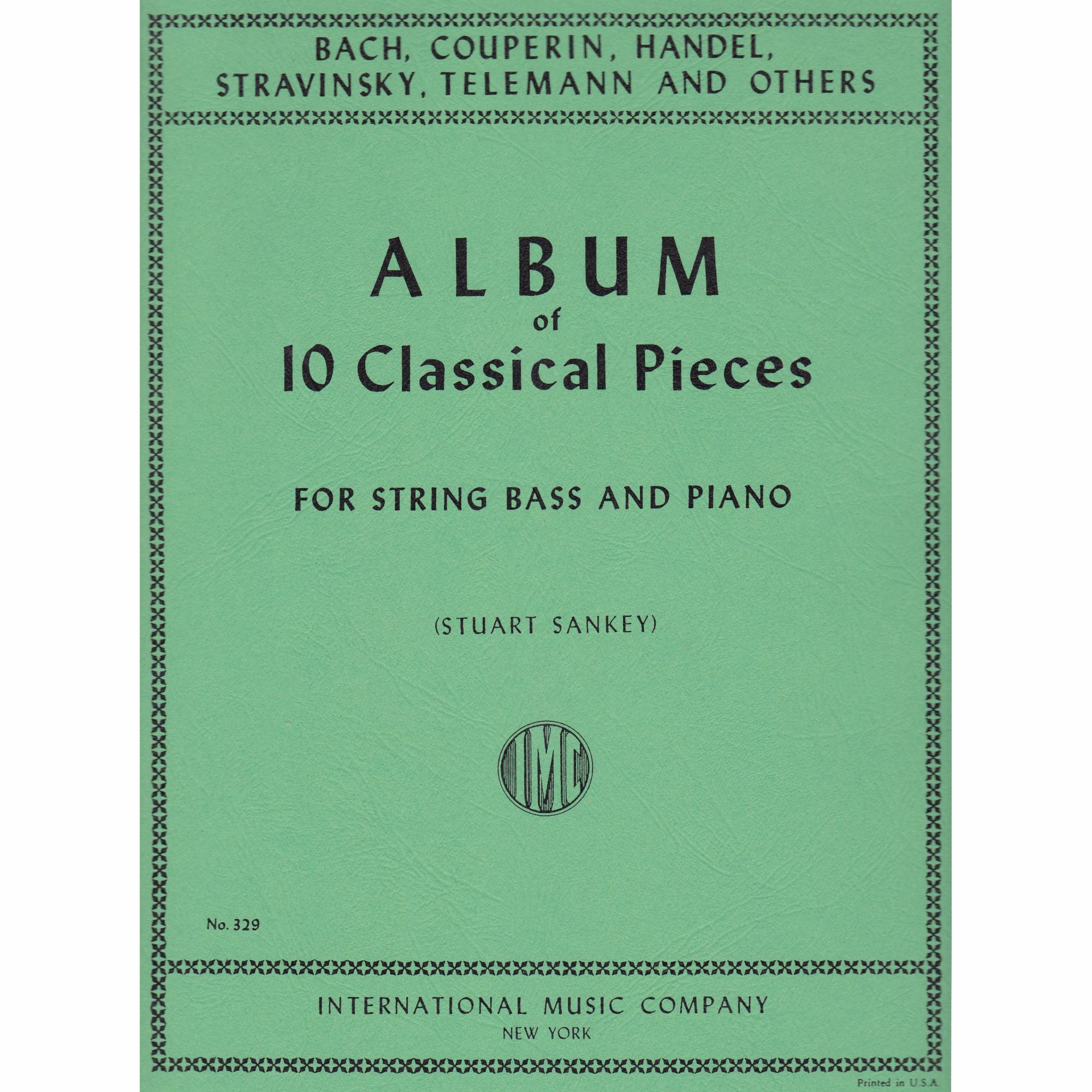 Album of Ten Classical Pieces for String Bass and Piano