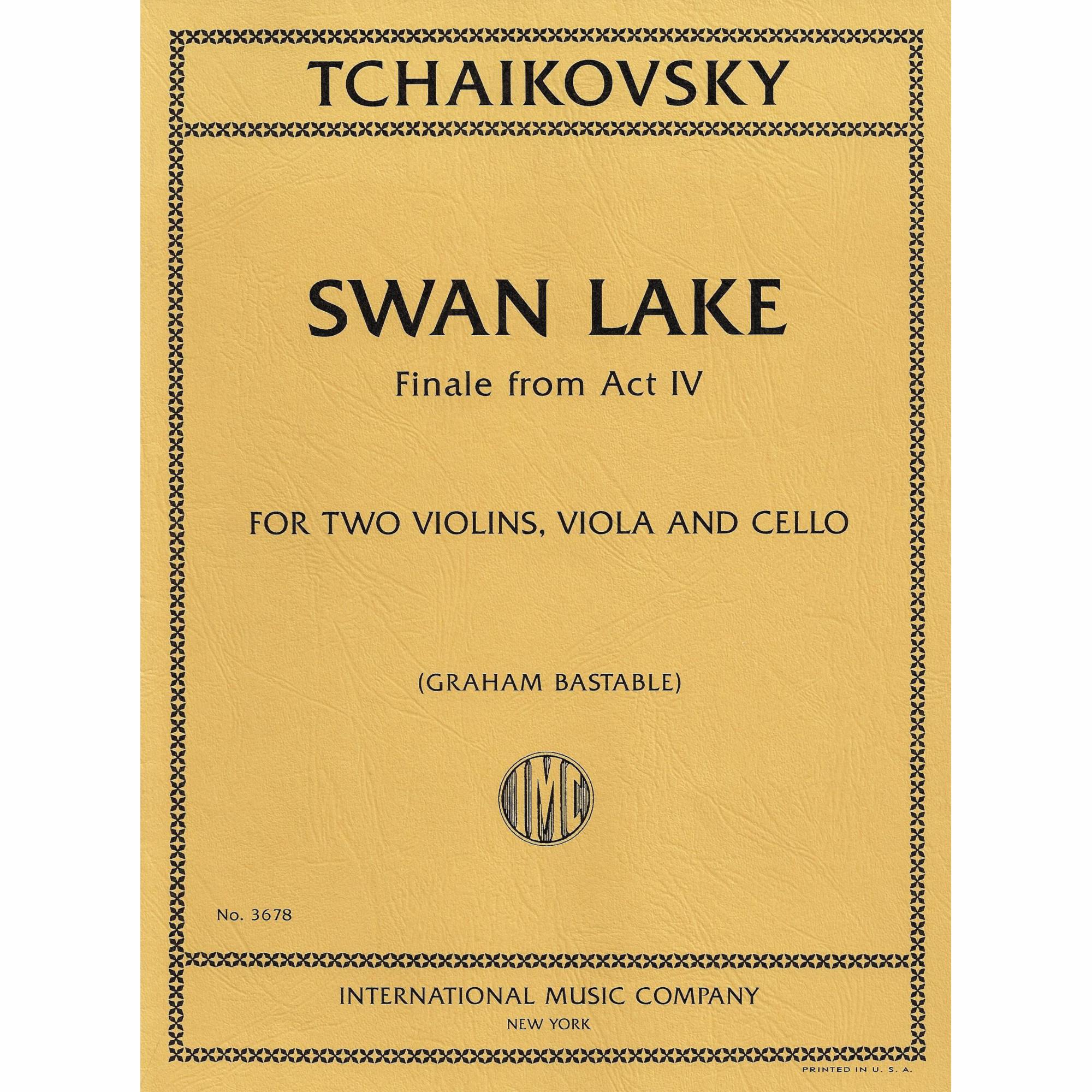 Tchaikovsky -- Finale from Act IV, from Swan Lake for String Quartet