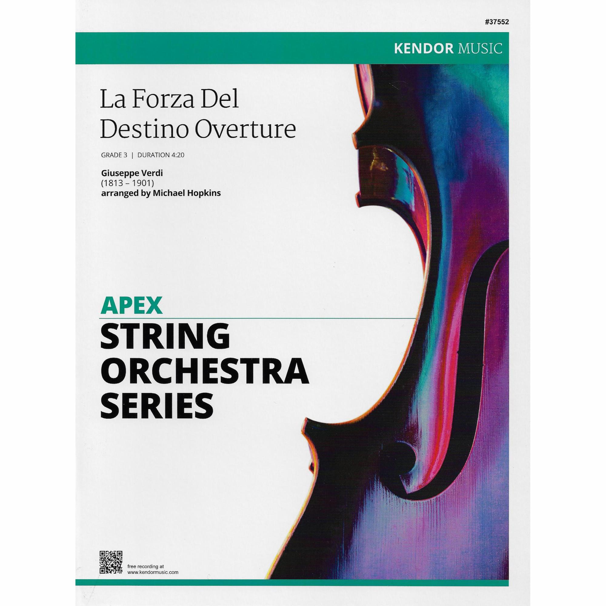 La Forza Del Destino Overture for String Orchestra
