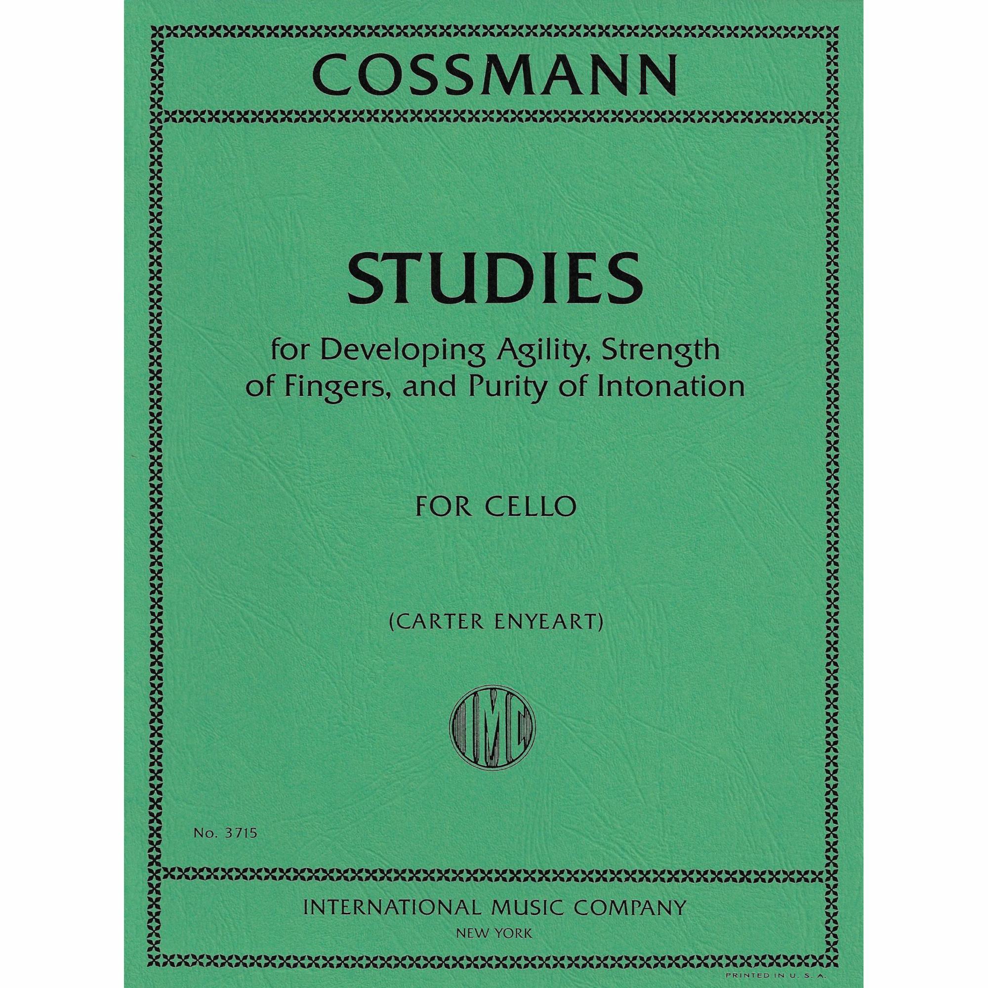Cossmann -- Developmental Studies for Cello