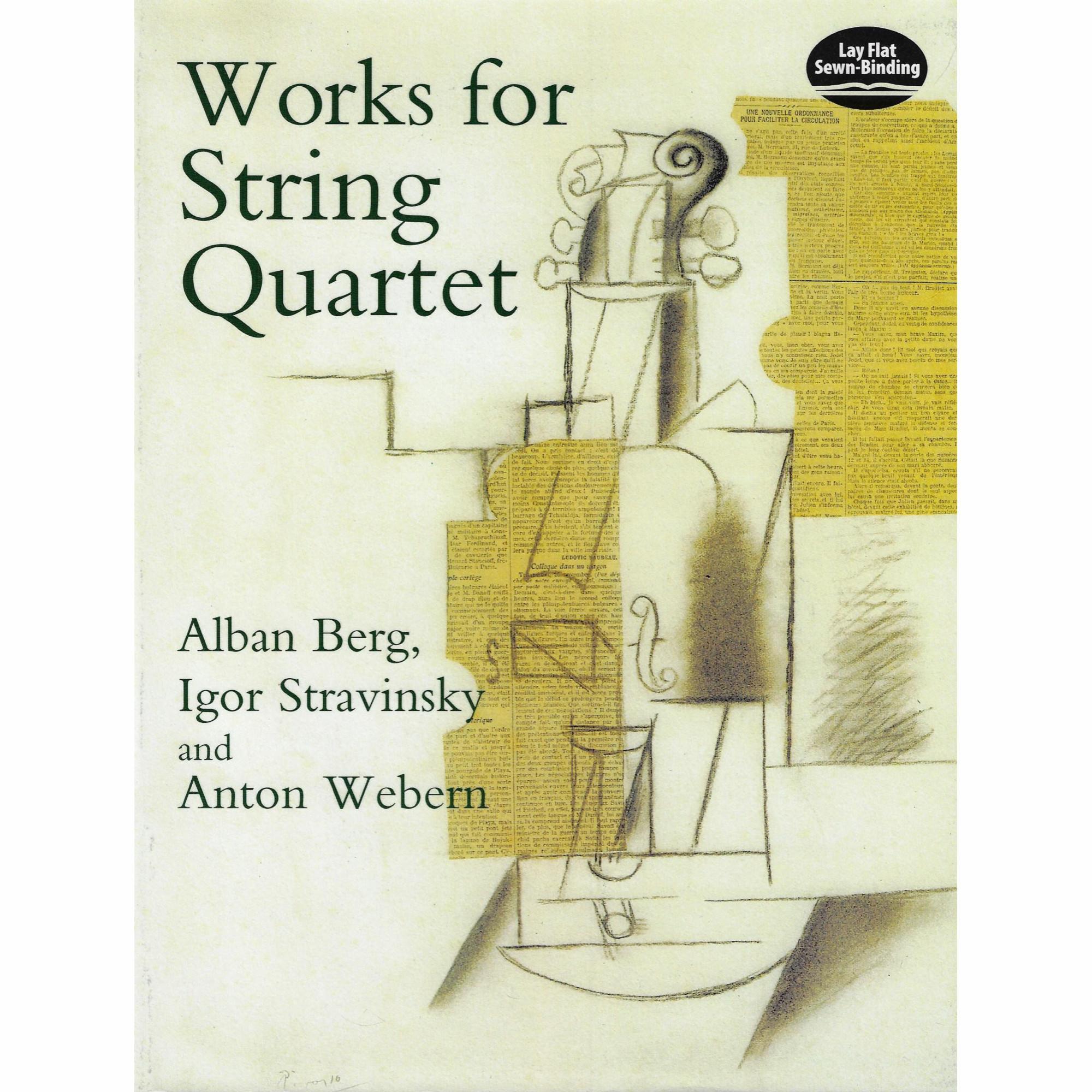 Berg, Stravinsky & Webern -- Works for String Quartet