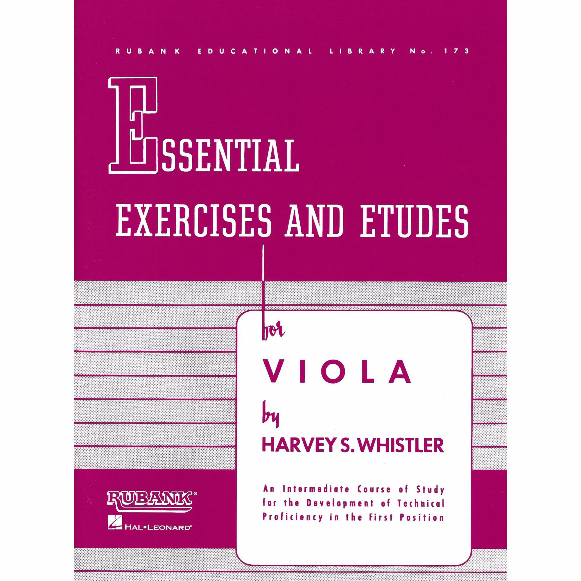 Essential Exercises and Etudes for Viola