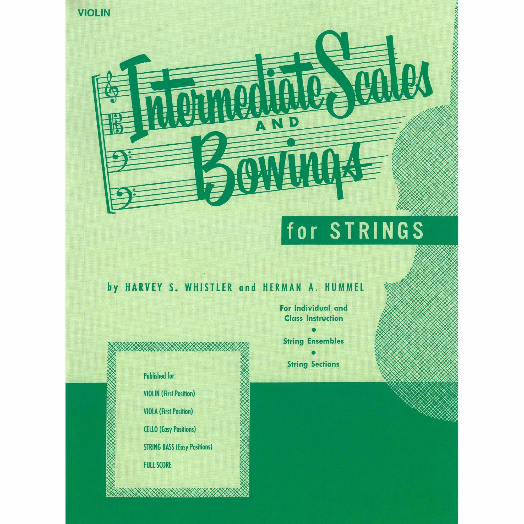 Intermediate Scales and Bowings for Violin