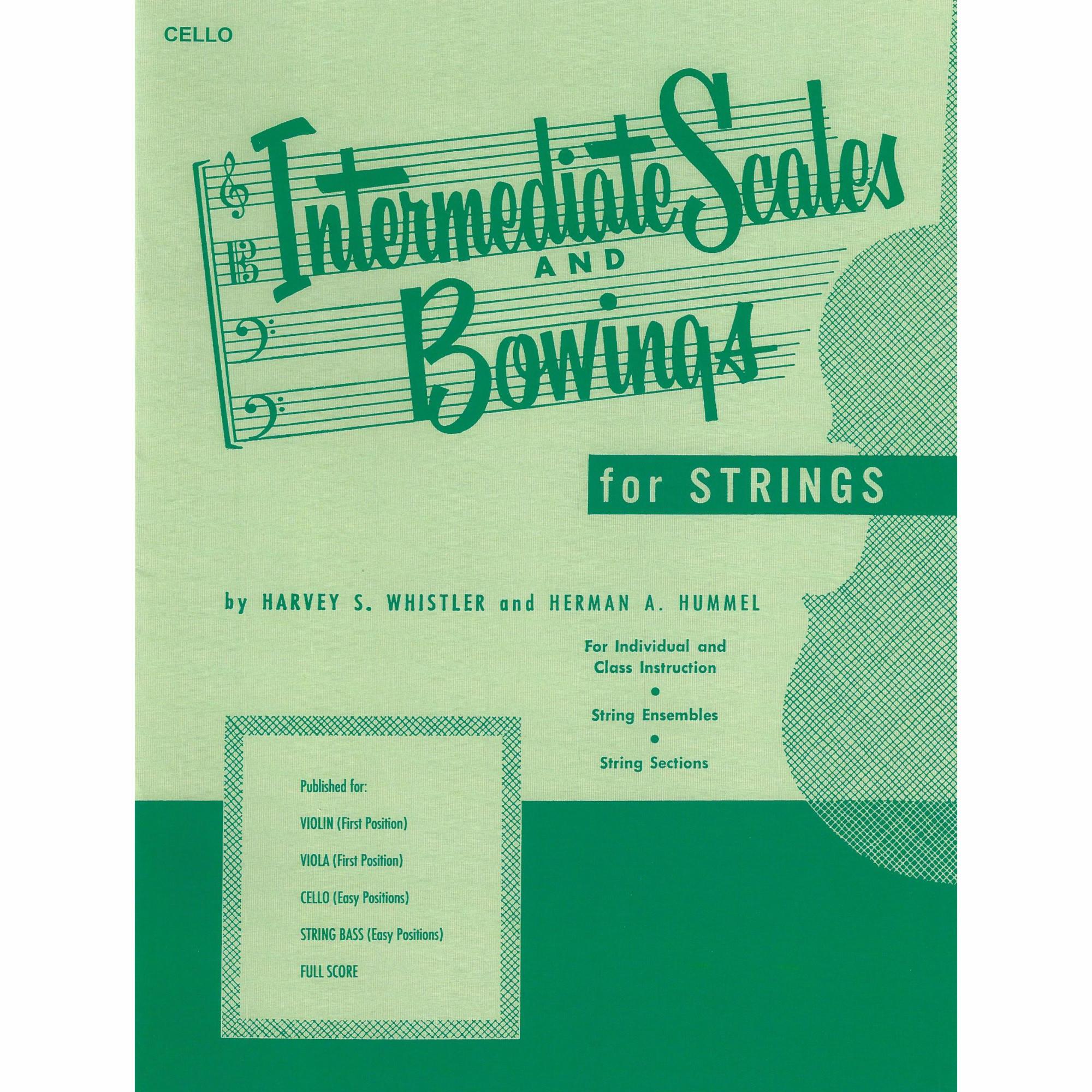Intermediate Scales and Bowings for Cello