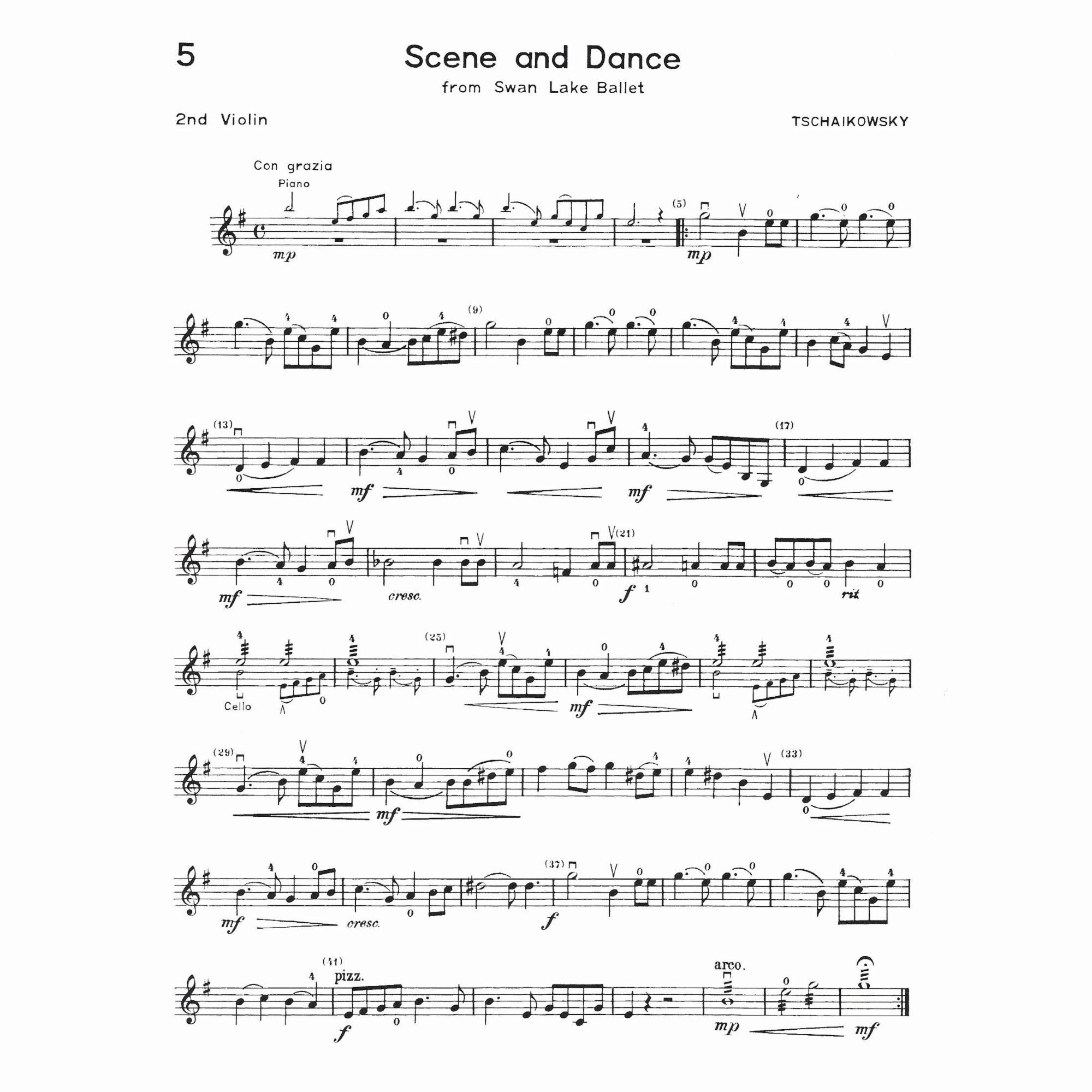 Sample: Second Violin (Pg. 5)