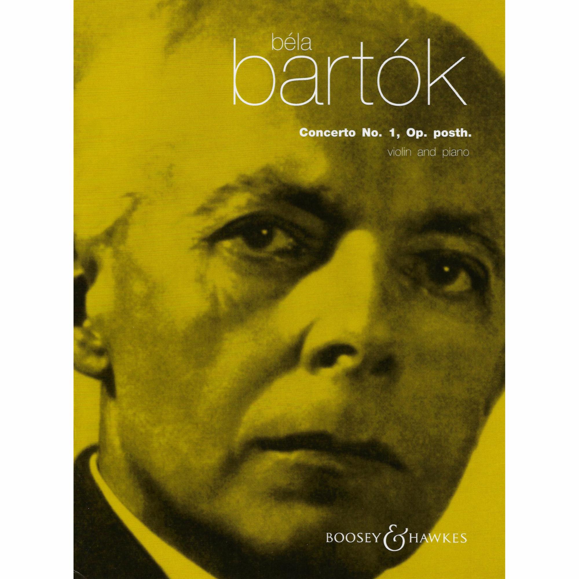 Bartok -- Concerto No. 1, Op. posth. for Violin and Piano