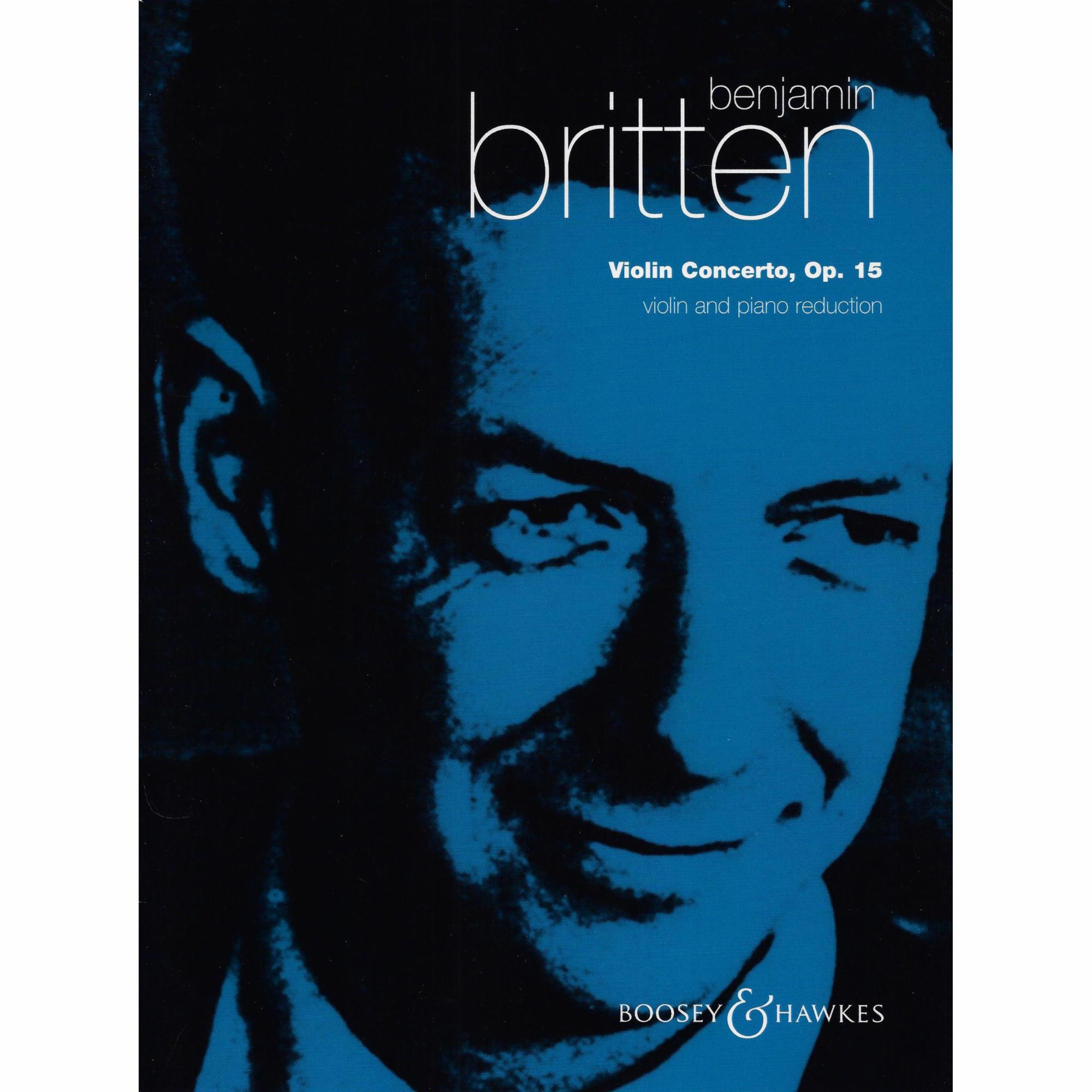 Britten -- Violin Concerto, Op. 15 for Violin and Piano