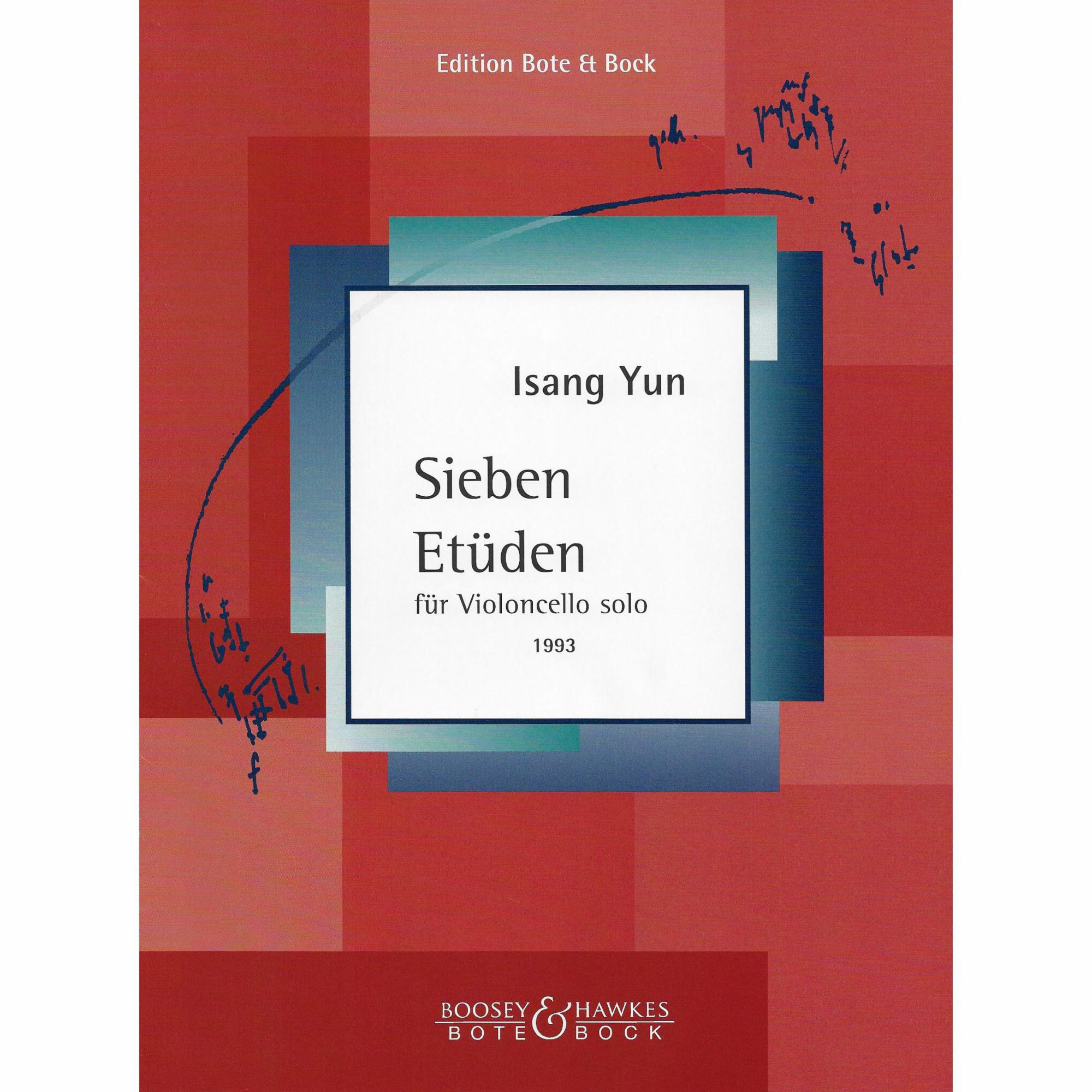 Yun -- Seven Etudes for Cello