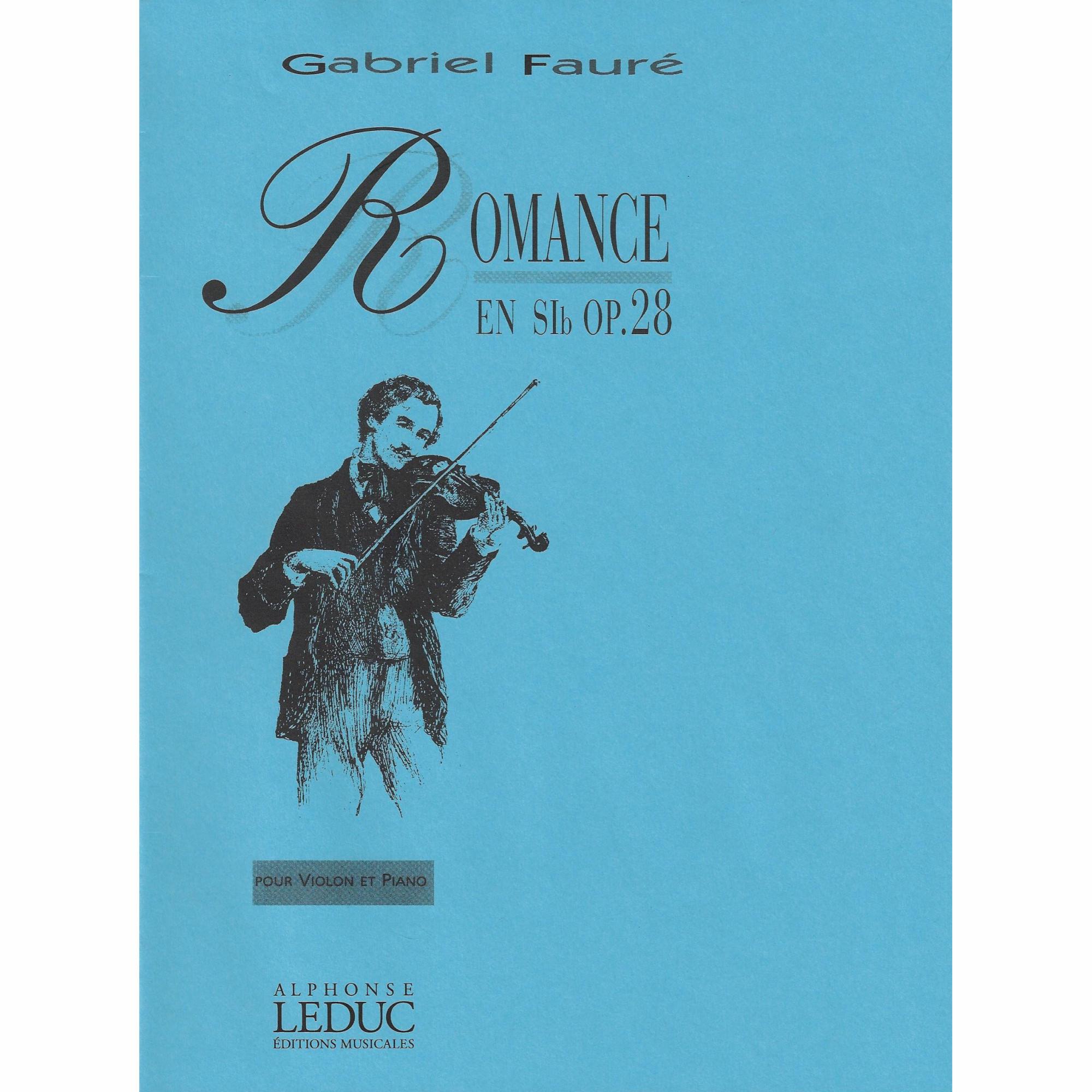 Faure -- Romance in B-flat Major, Op. 28 for Violin and Piano
