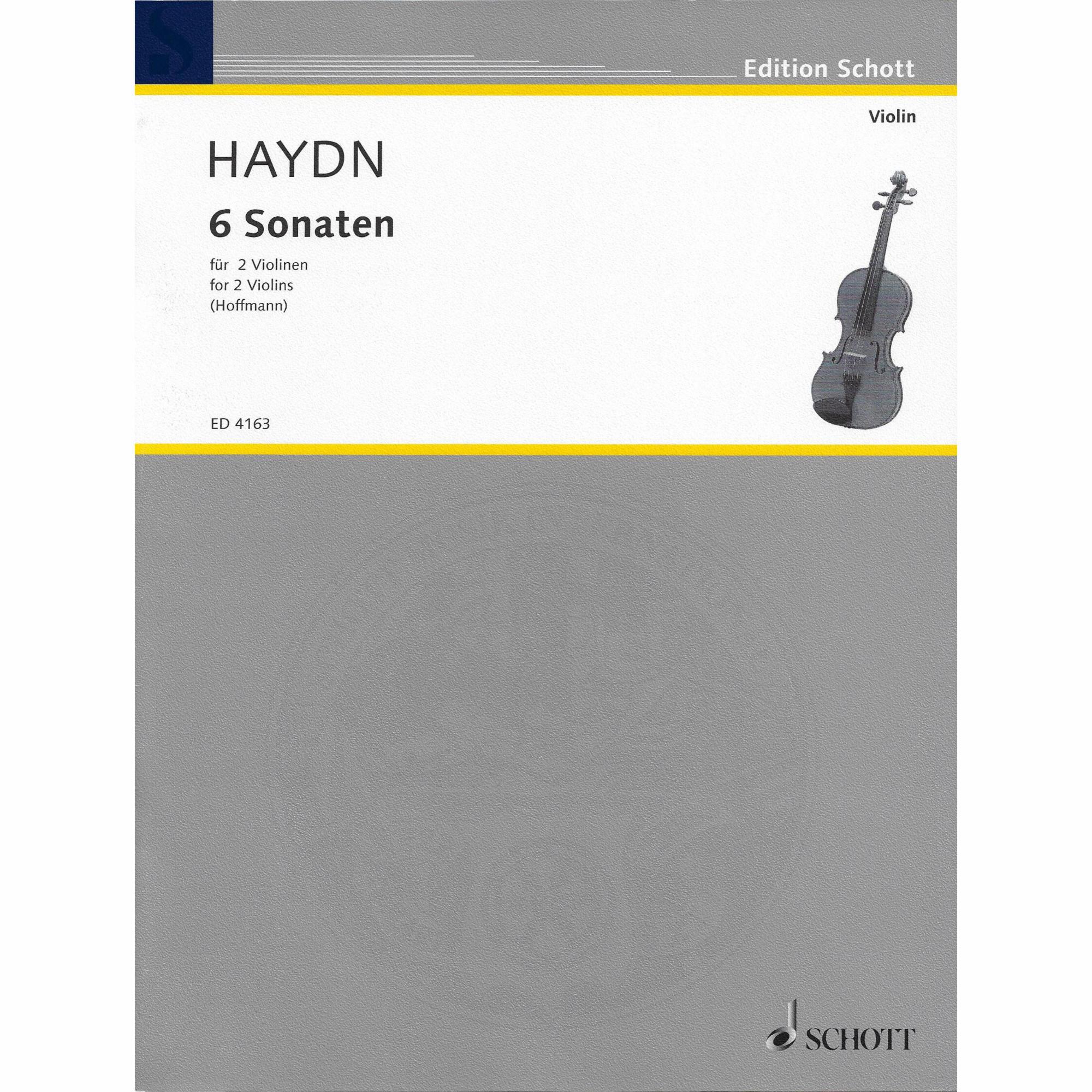 Haydn -- 6 Sonatas for Two Violins