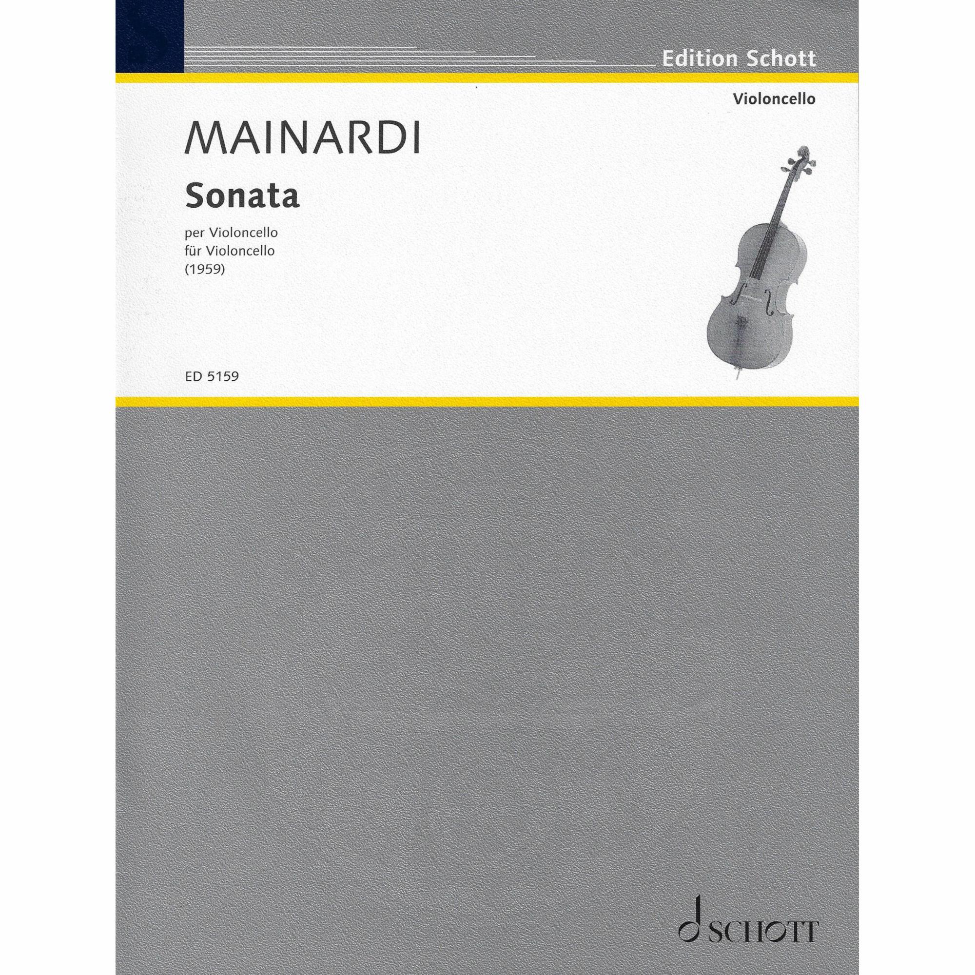 Mainardi -- Sonata for Solo Cello