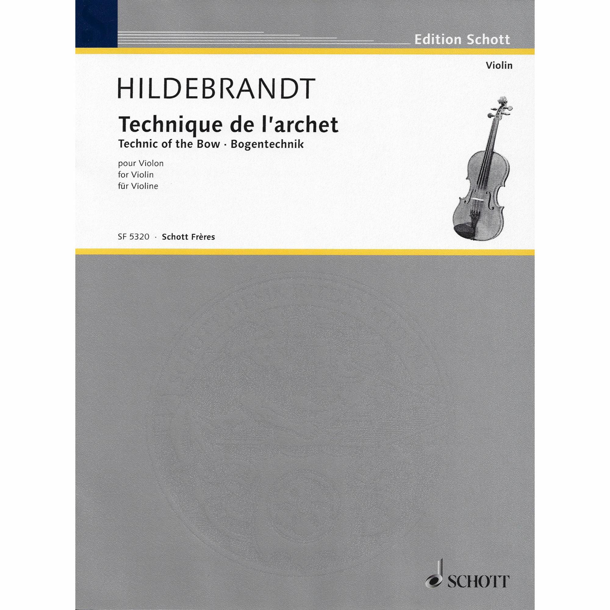 Hildebrandt -- Technic of the Bow for Violin
