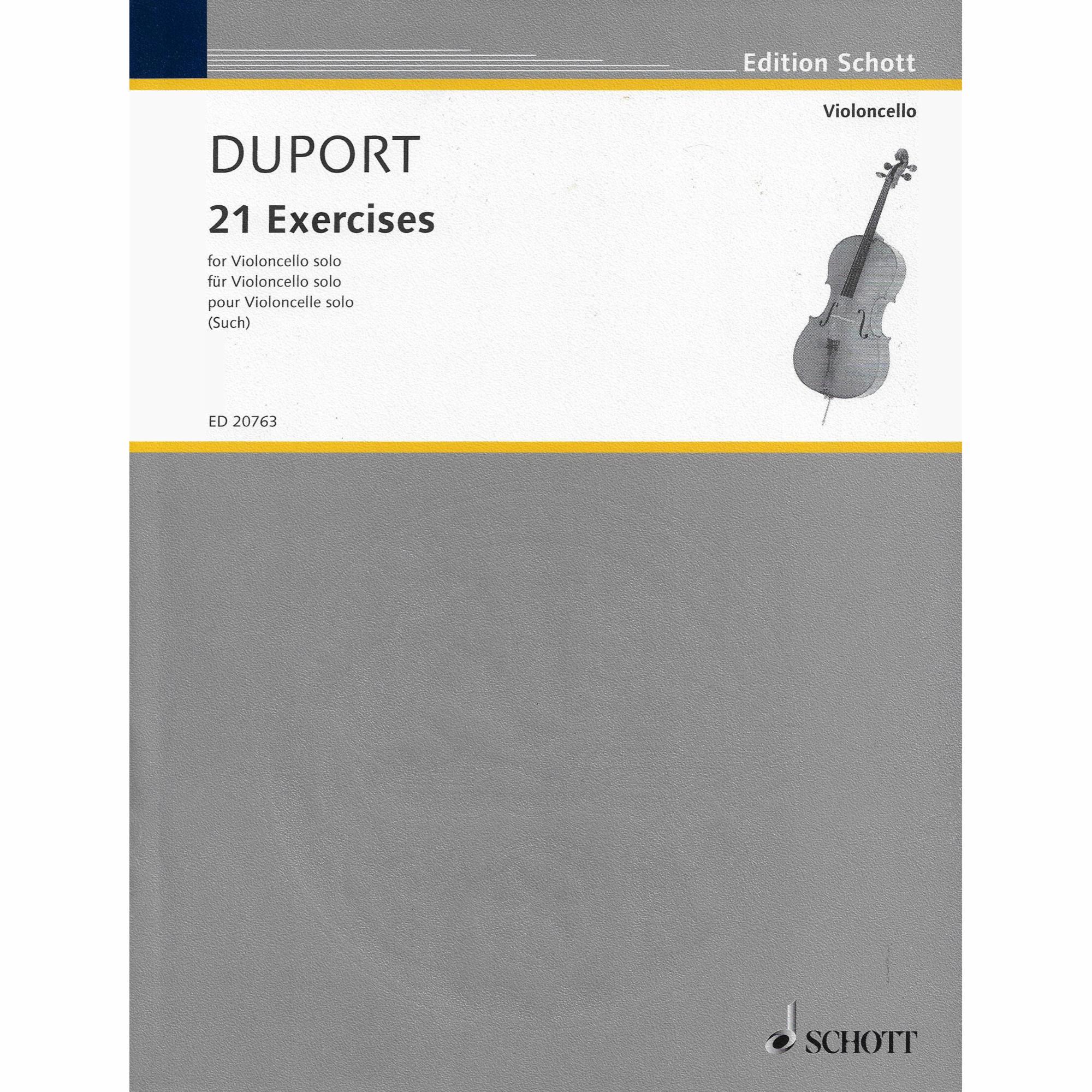 Duport -- 21 Exercises for Cello