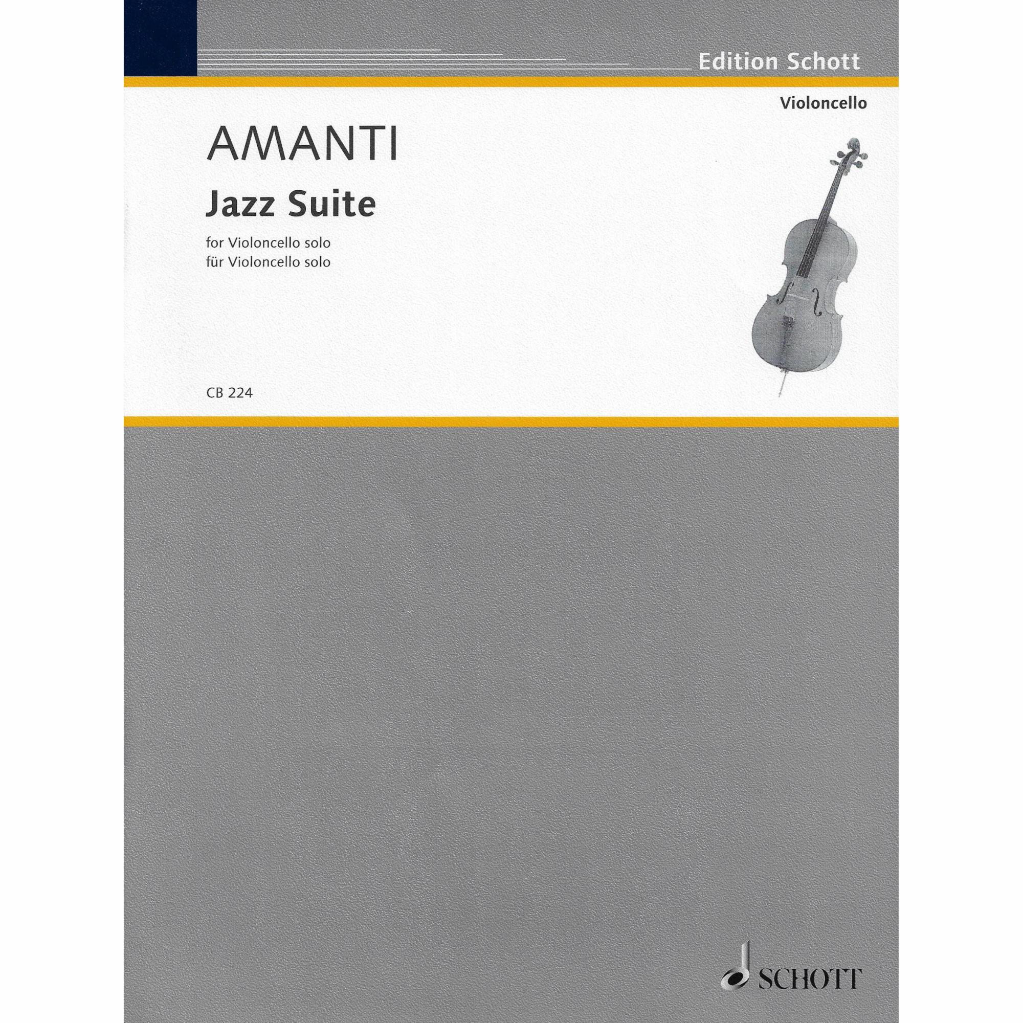 Amanti -- Jazz Suite for Solo Cello