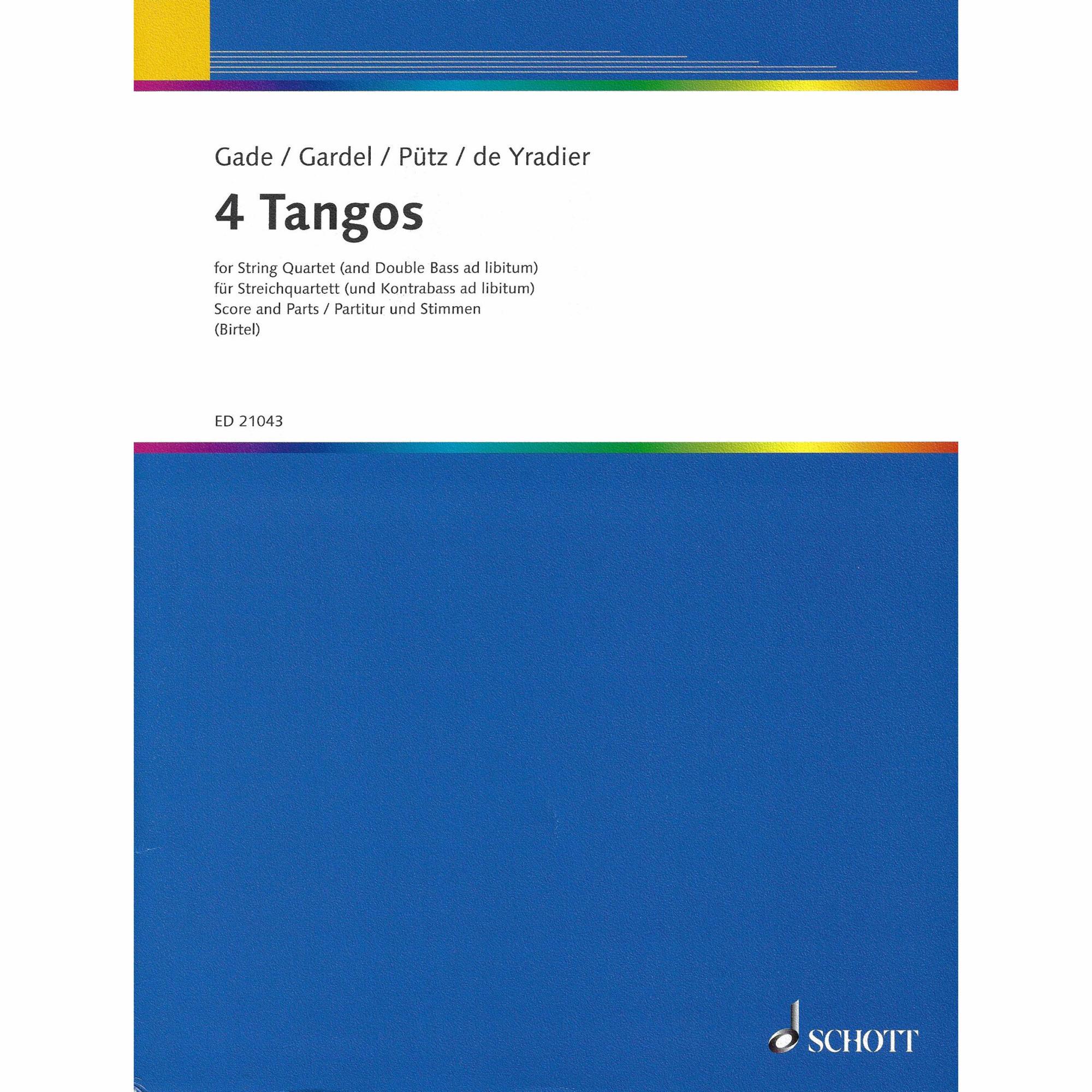 4 Tangos for String Quartet
