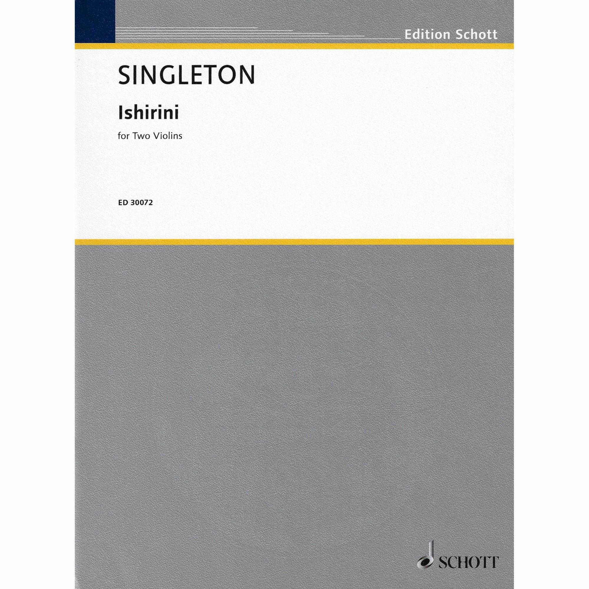 Singleton -- Ishirini for Two Violins