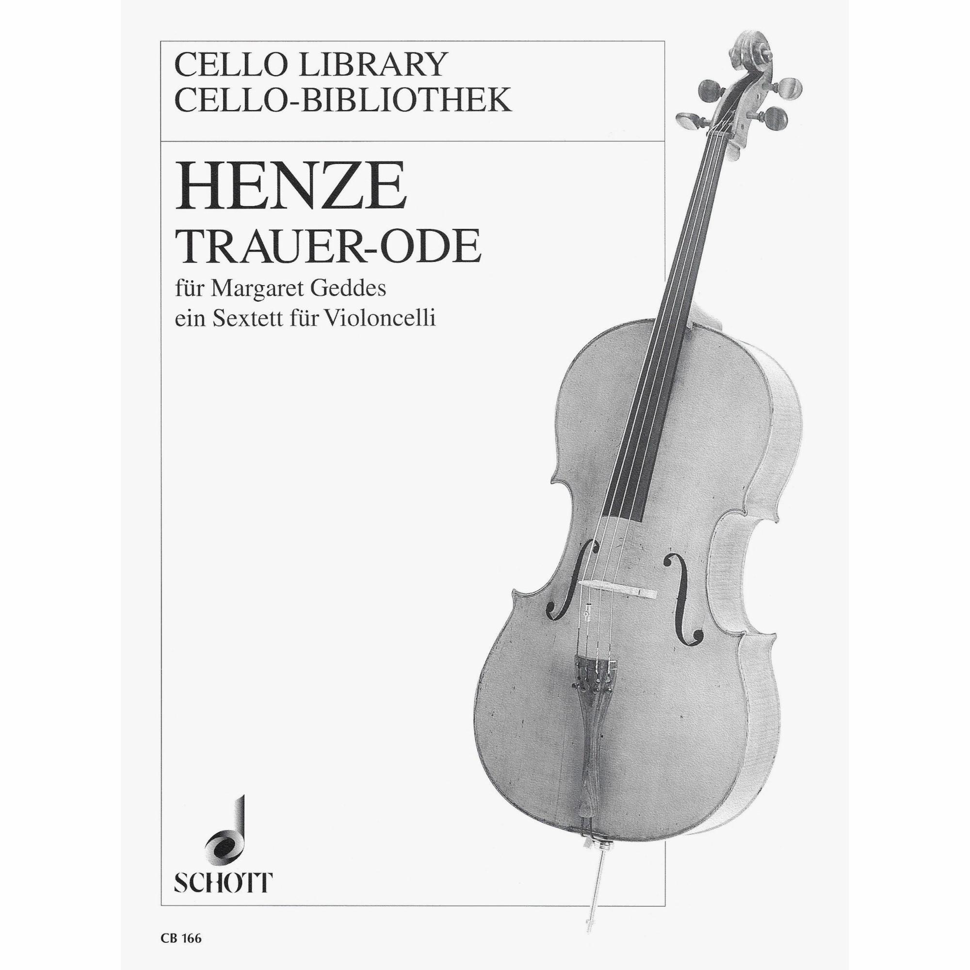 Henze -- Trauer-Ode for Six Cellos