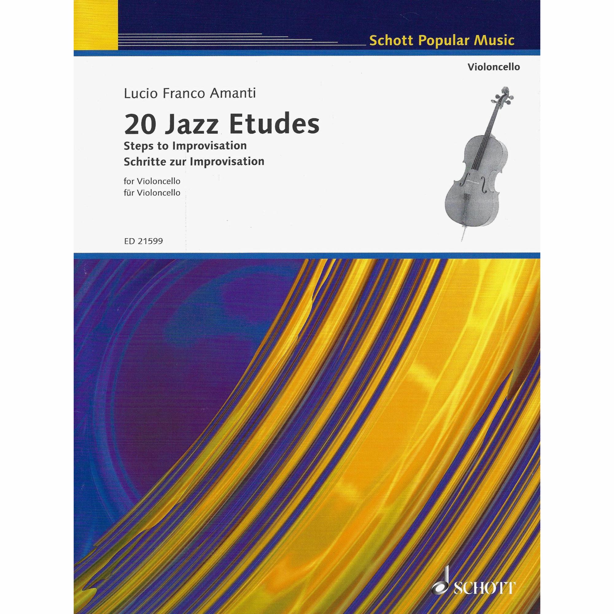 Amanti -- 20 Jazz Etudes for Cello