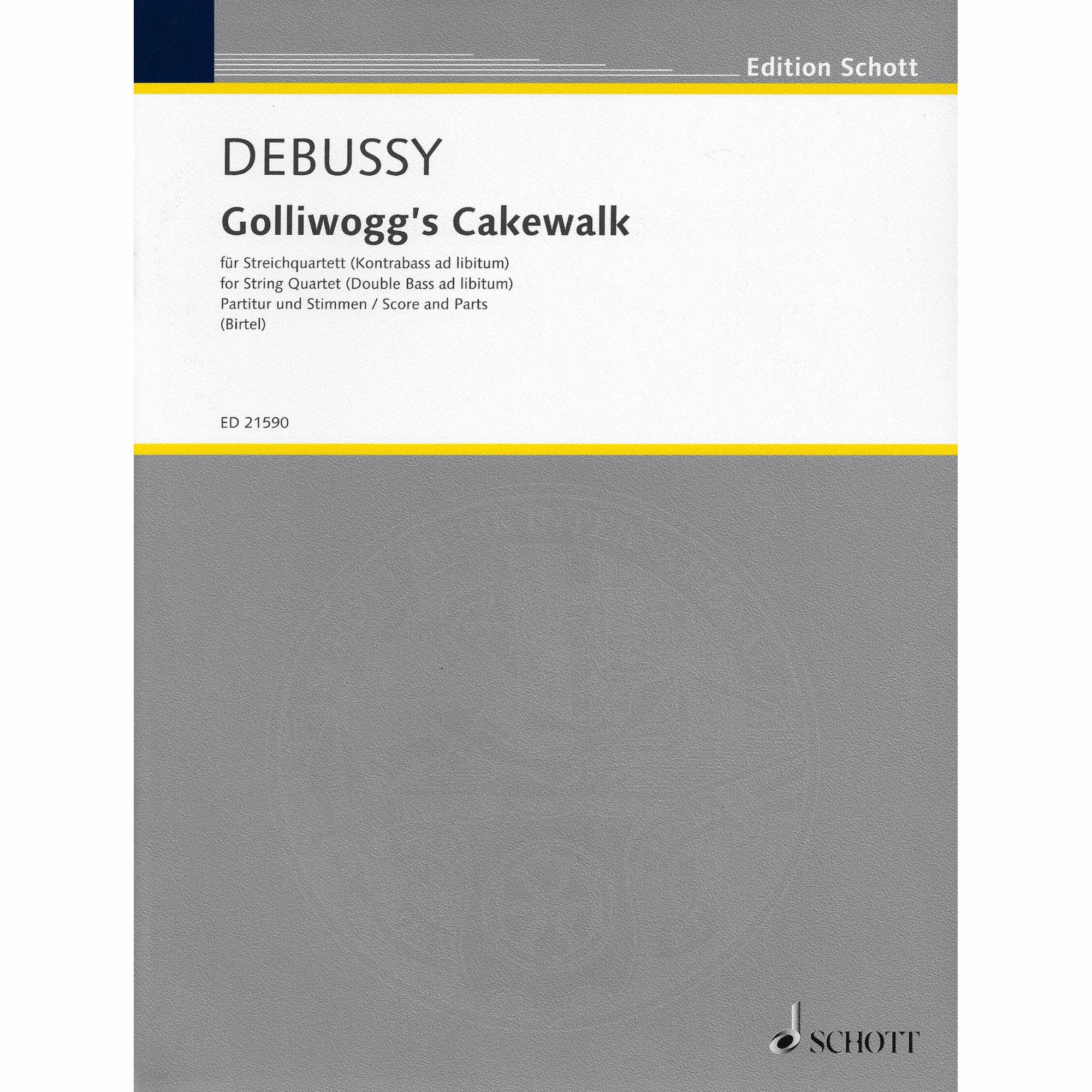 Debussy -- Golliwogg's Cakewalk for String Quartet