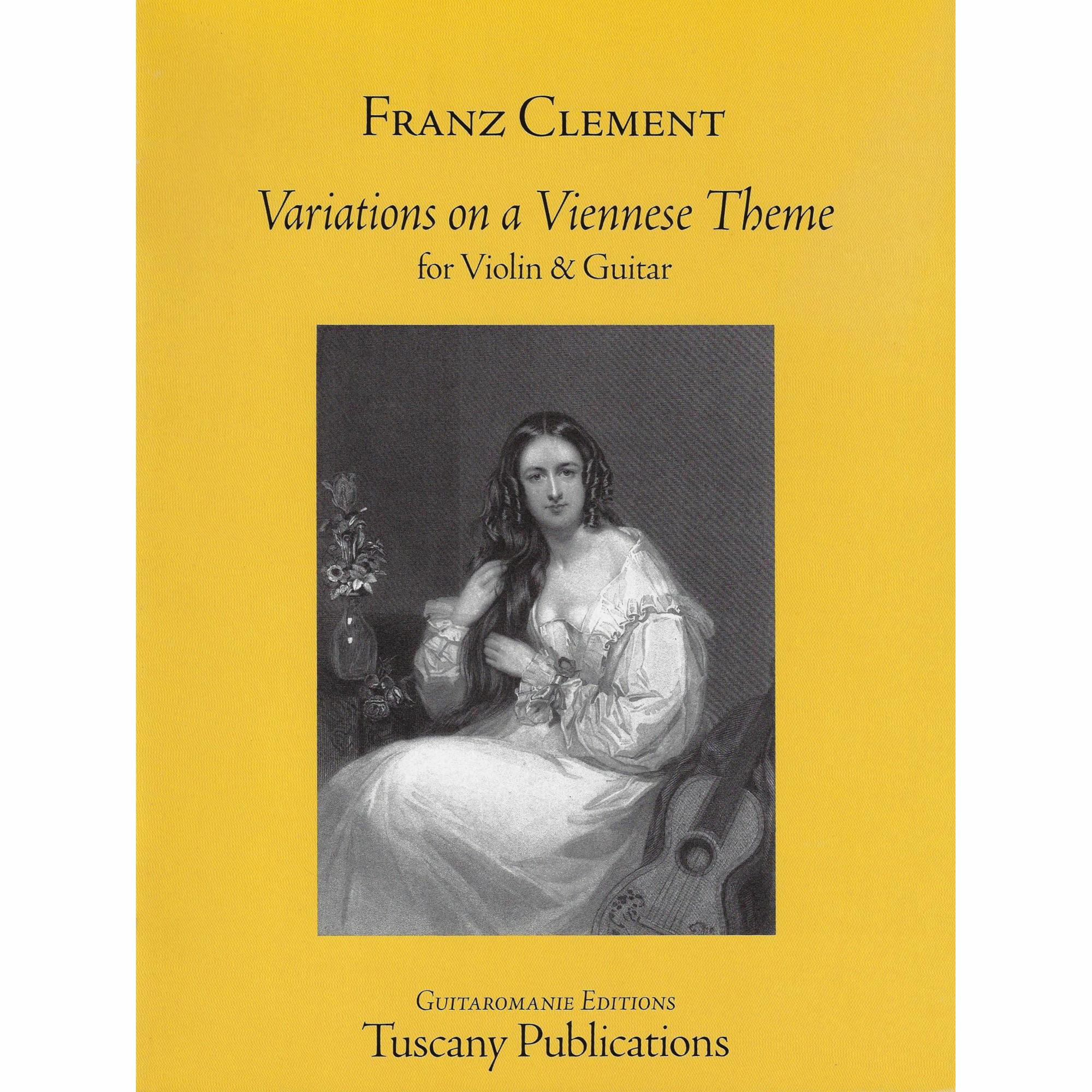 Clement -- Variations on a Viennese Theme for Violin and Guitar