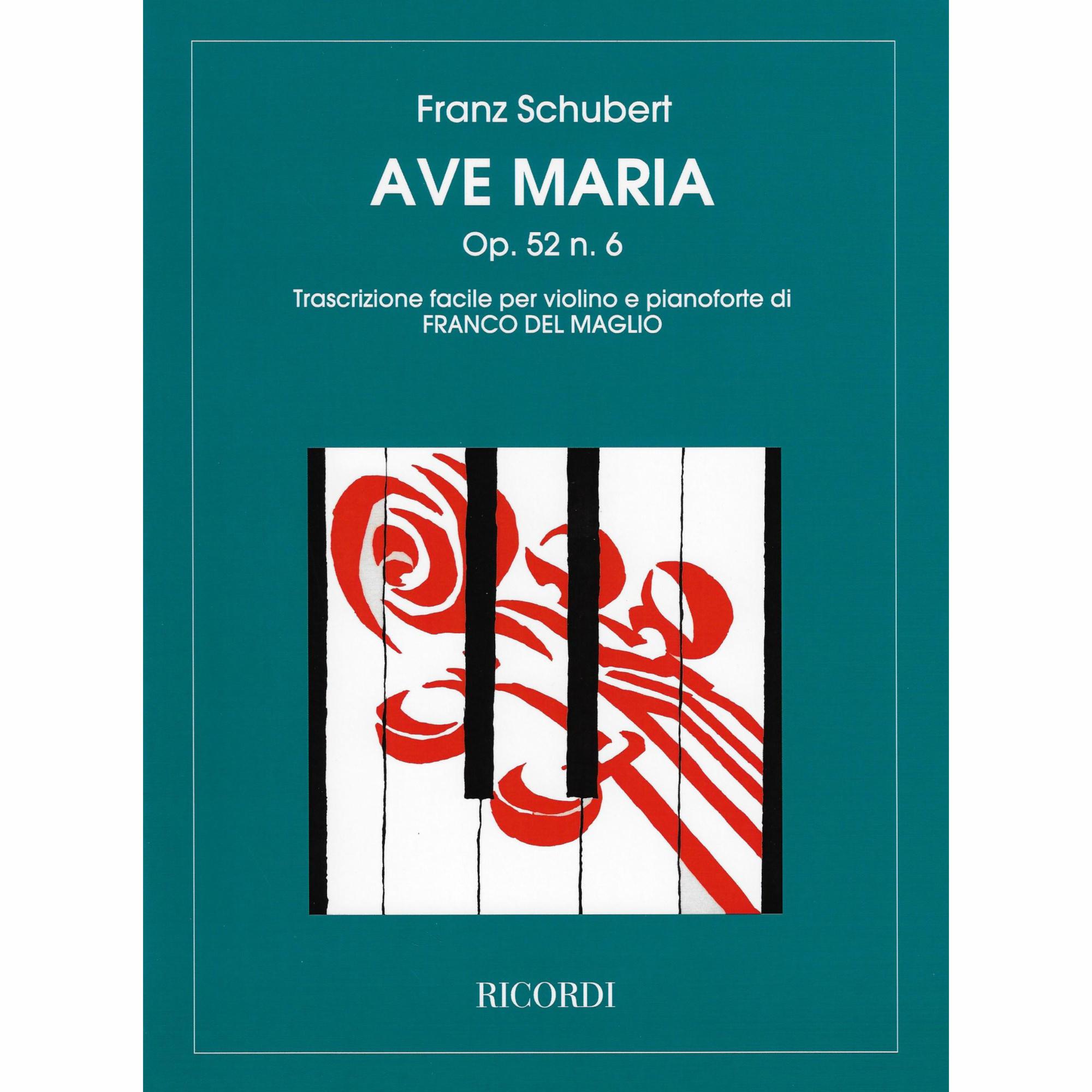 Ave Maria, D. 839 for Violin and Piano