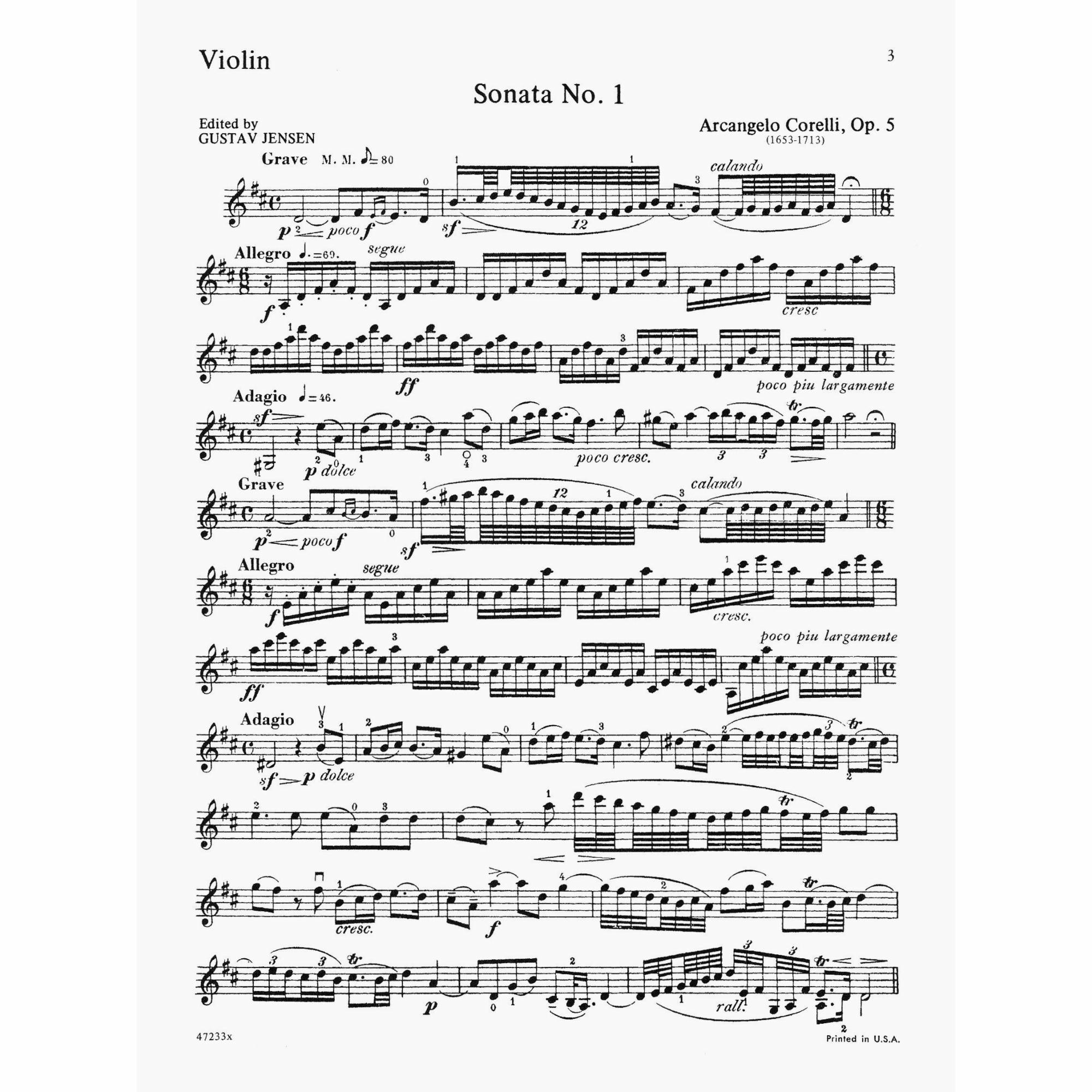 Sample: Vol. I, Violin