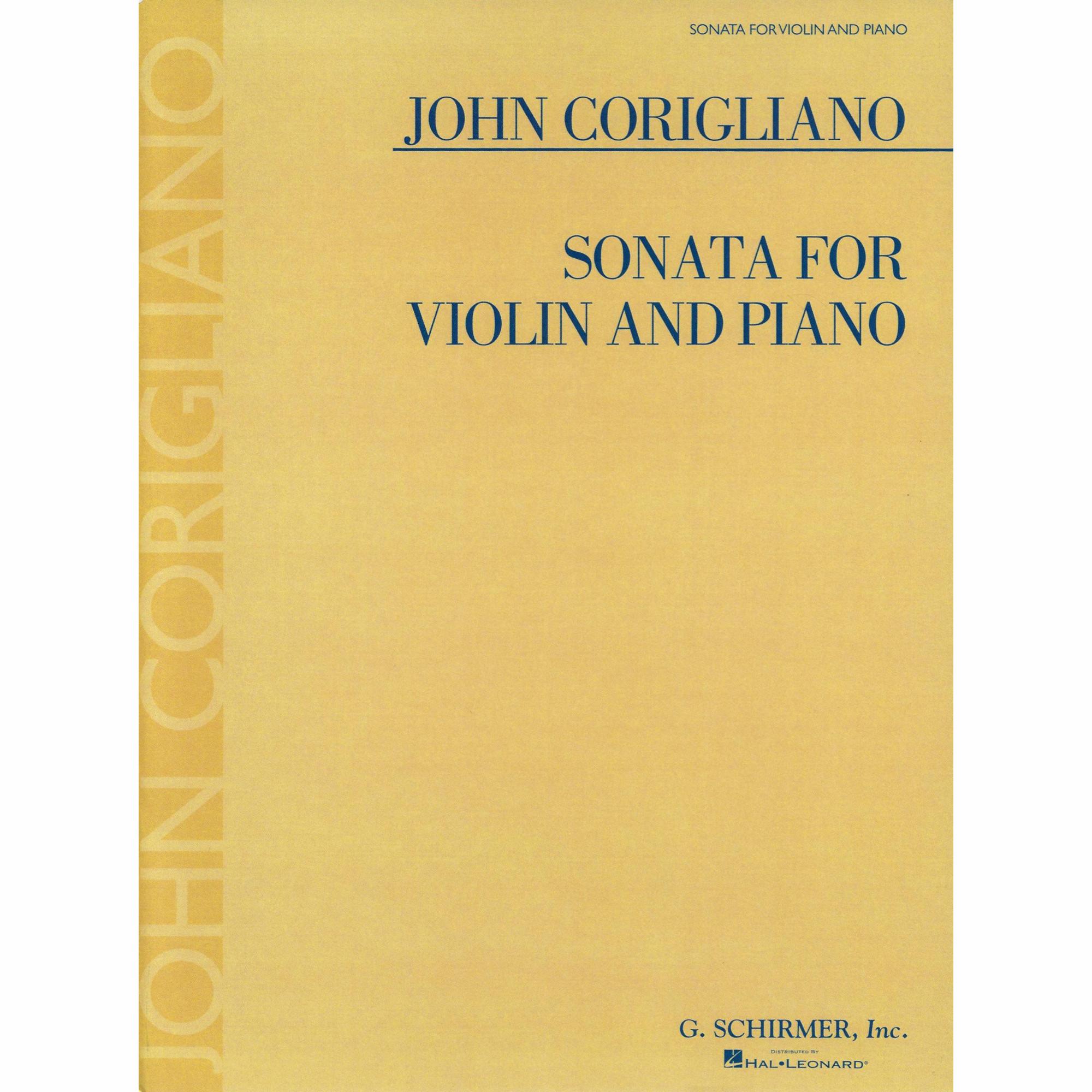 Corigliano -- Sonata for Violin and Piano