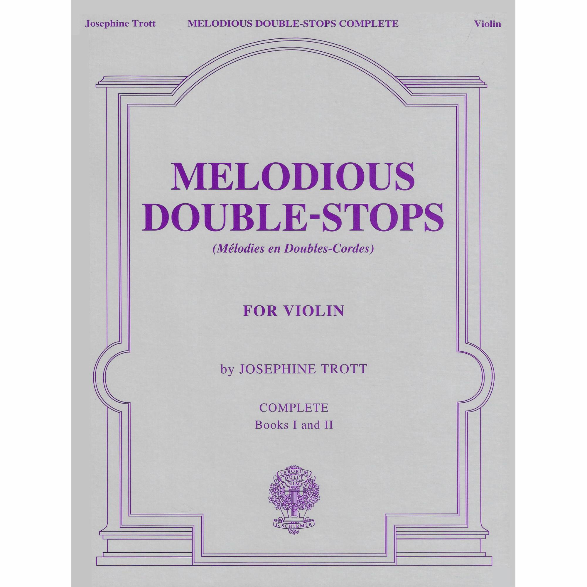 Trott -- Melodious Double Stops for Violin