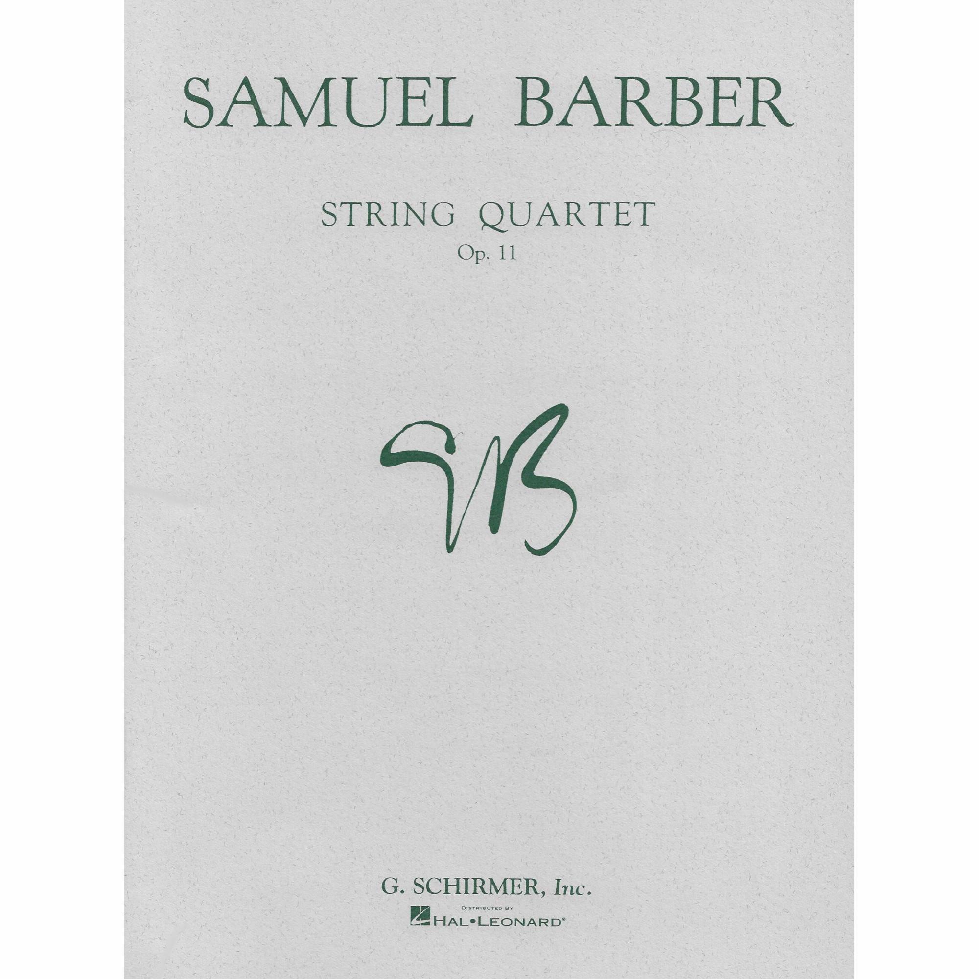 Barber -- String Quartet, Op. 11