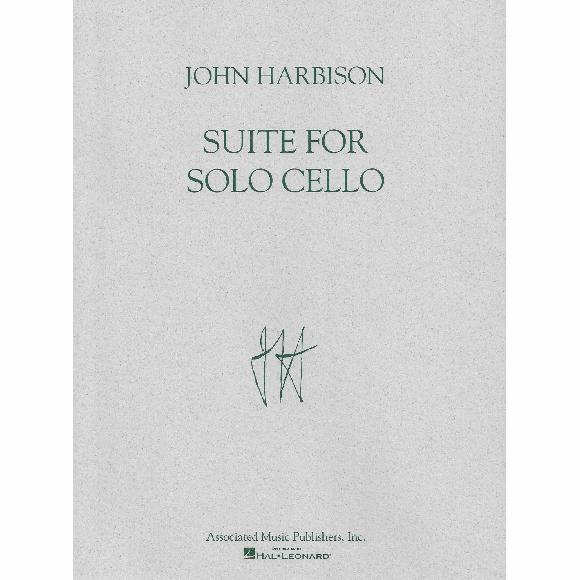 Harbison -- Suite for Solo Cello