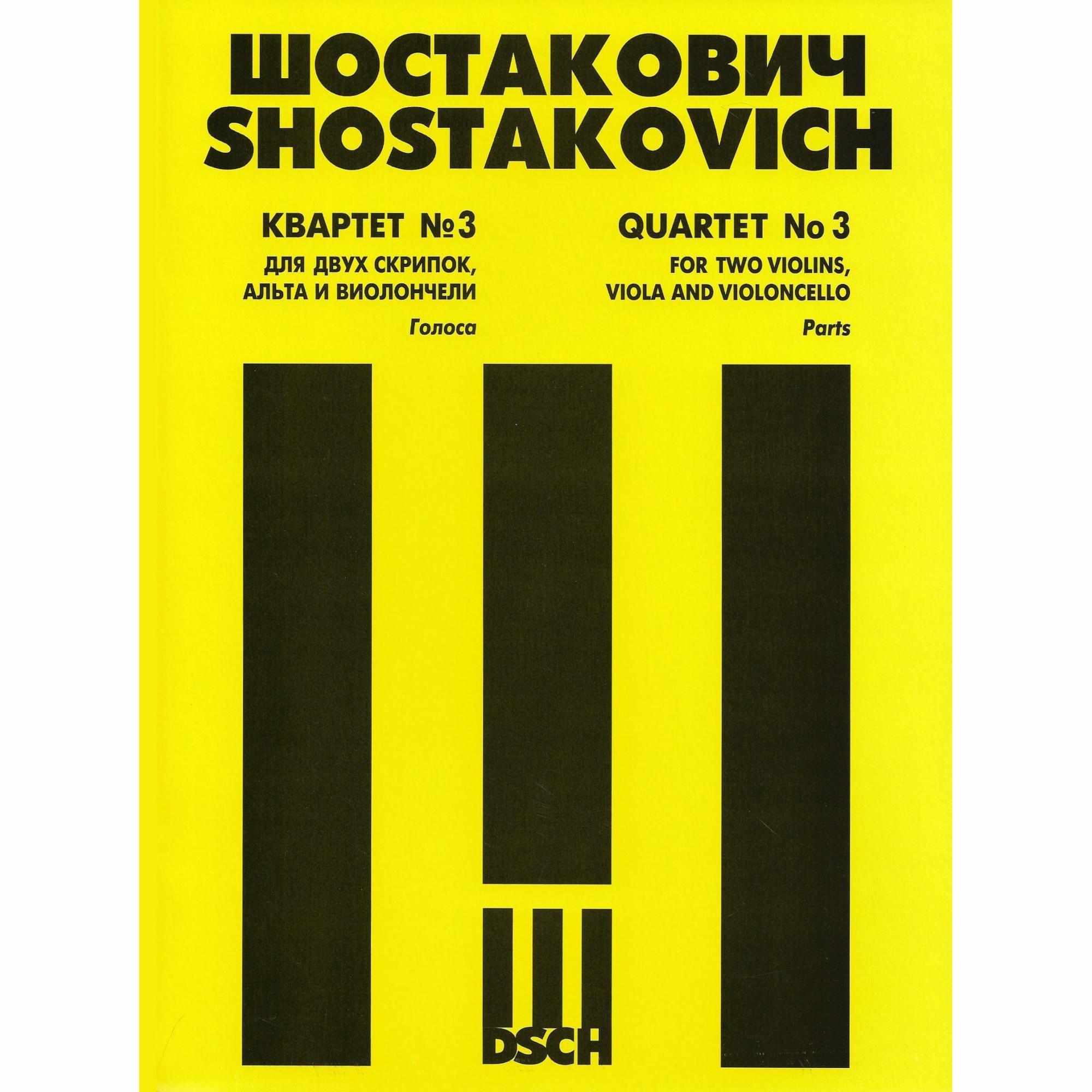 Shostakovich -- String Quartet No. 3