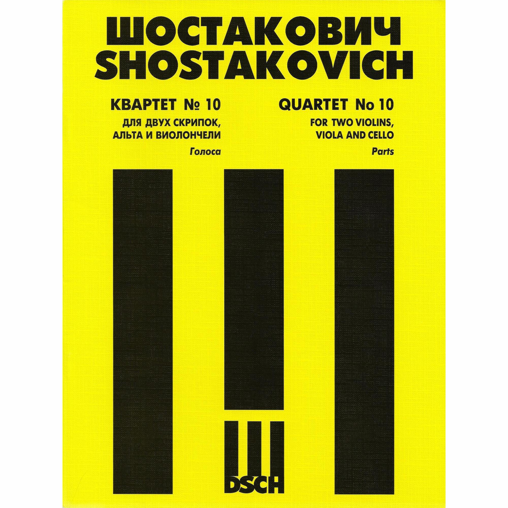Shostakovich -- String Quartet No. 10