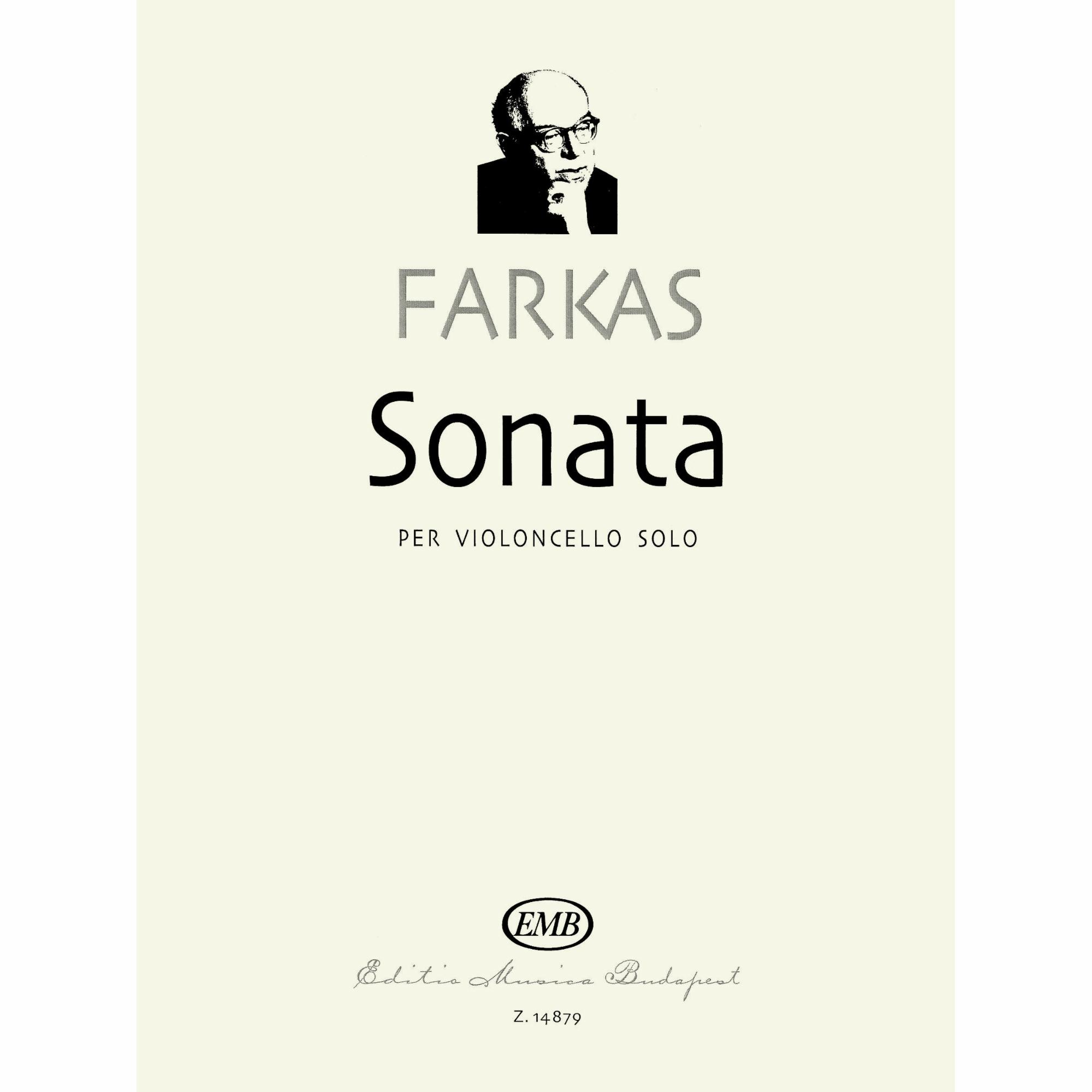 Farkas -- Sonata for Solo Cello