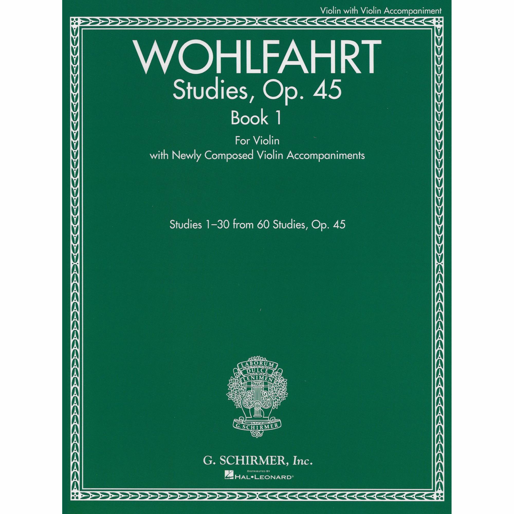 Wohlfahrt -- Studies, Op. 45, Book 1 for Two Violins
