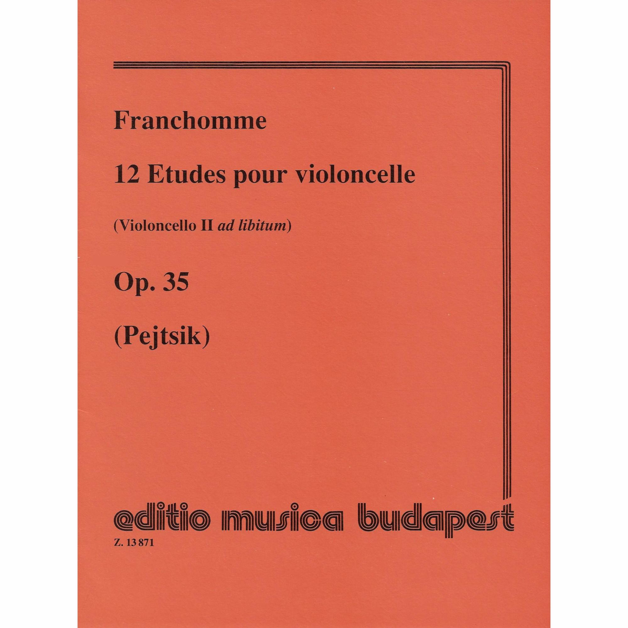 Franchomme -- 12 Etudes, Op. 35 for Two Cellos
