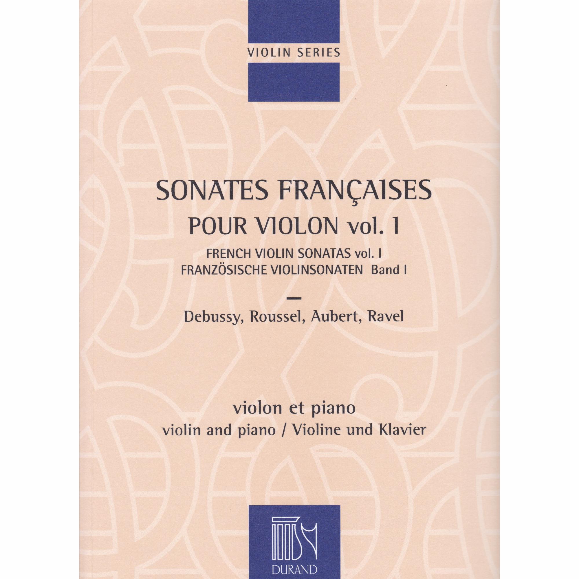French Violin Sonatas, Vol. I
