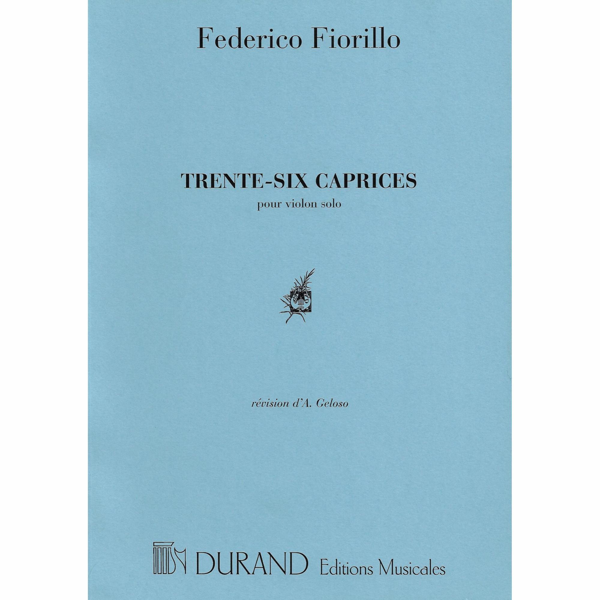 Fiorillo -- 36 Caprices for Violin