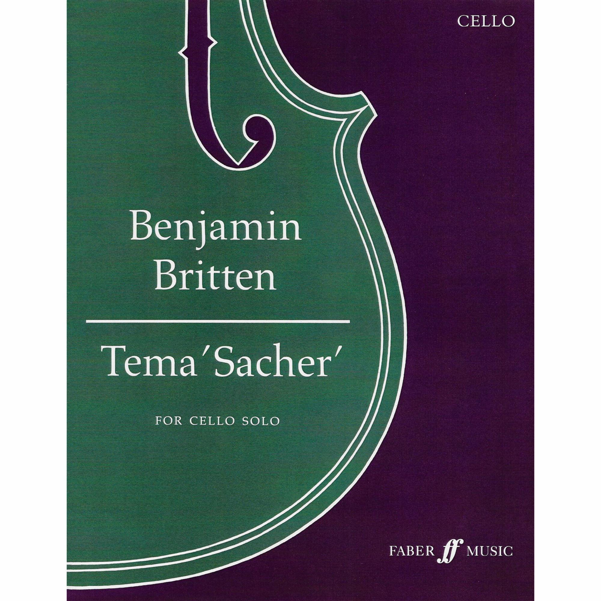 Britten -- Tema Sacher for Solo Cello