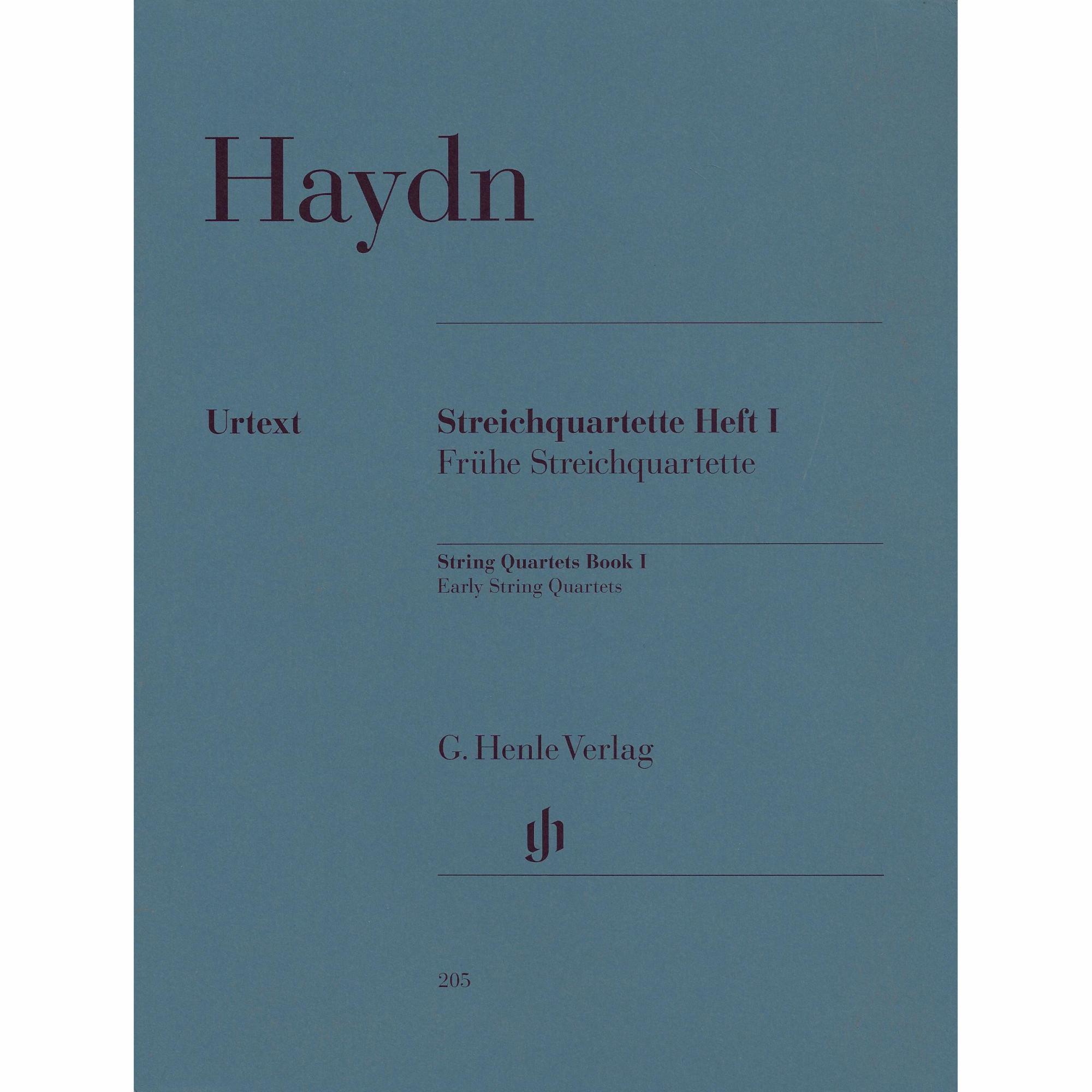 Haydn -- String Quartets, Book I