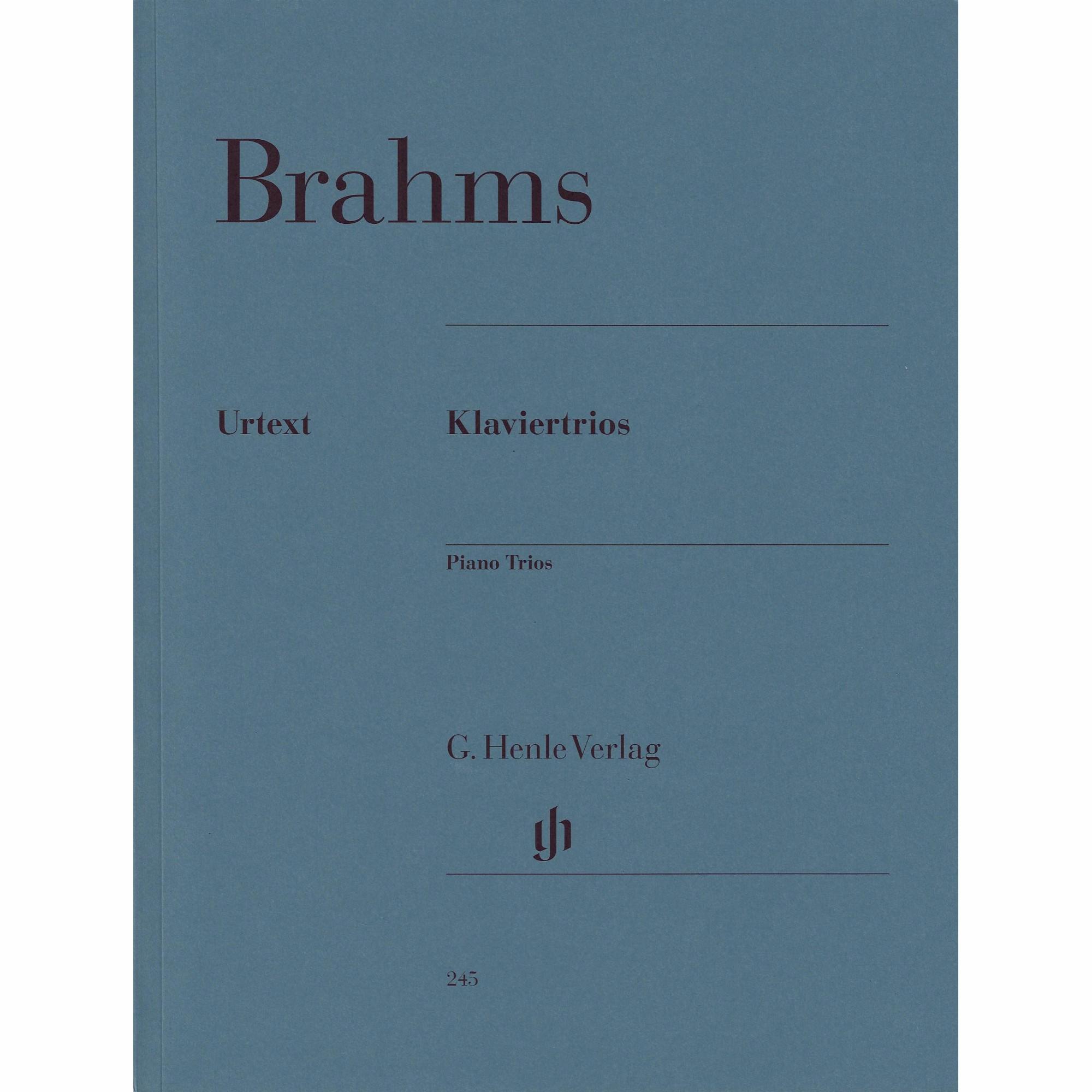 Brahms -- Piano Trios