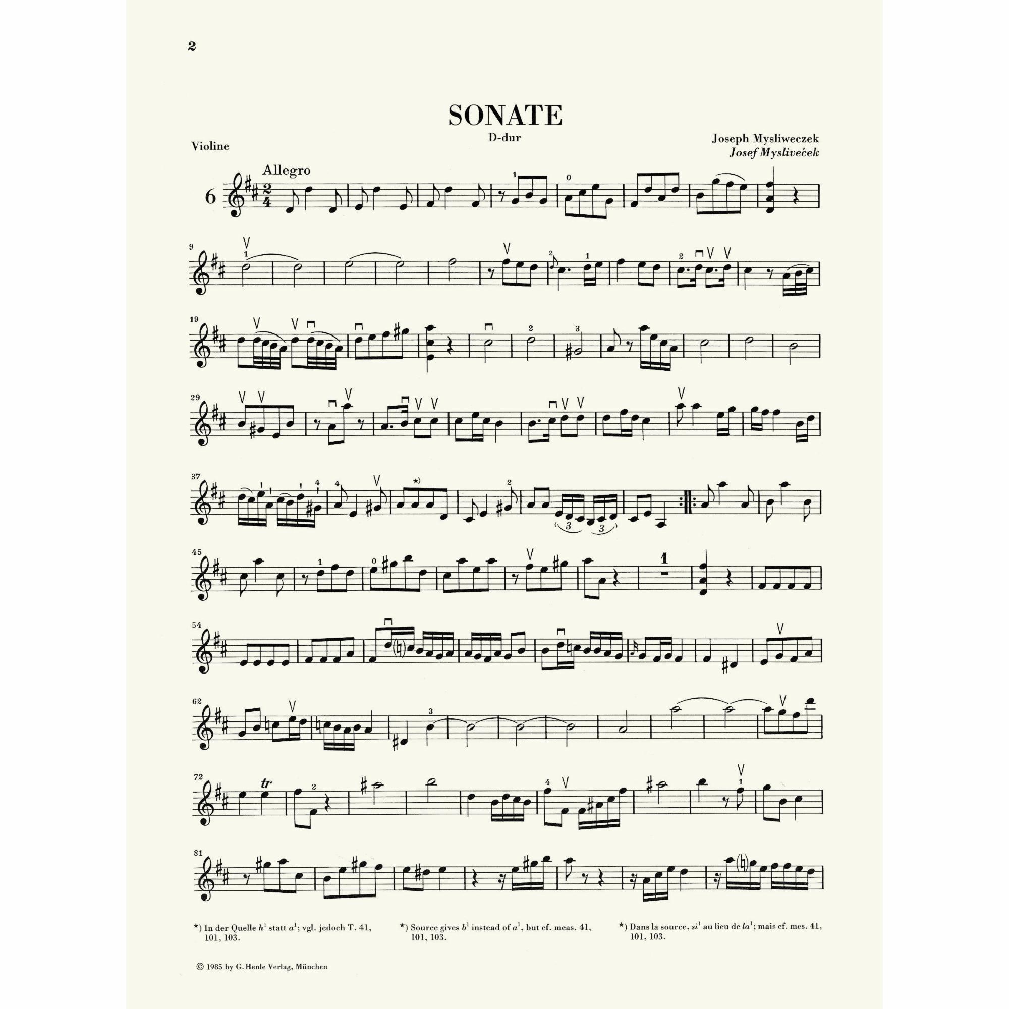 Sample: Vol. II, Violin (Pg. 2)