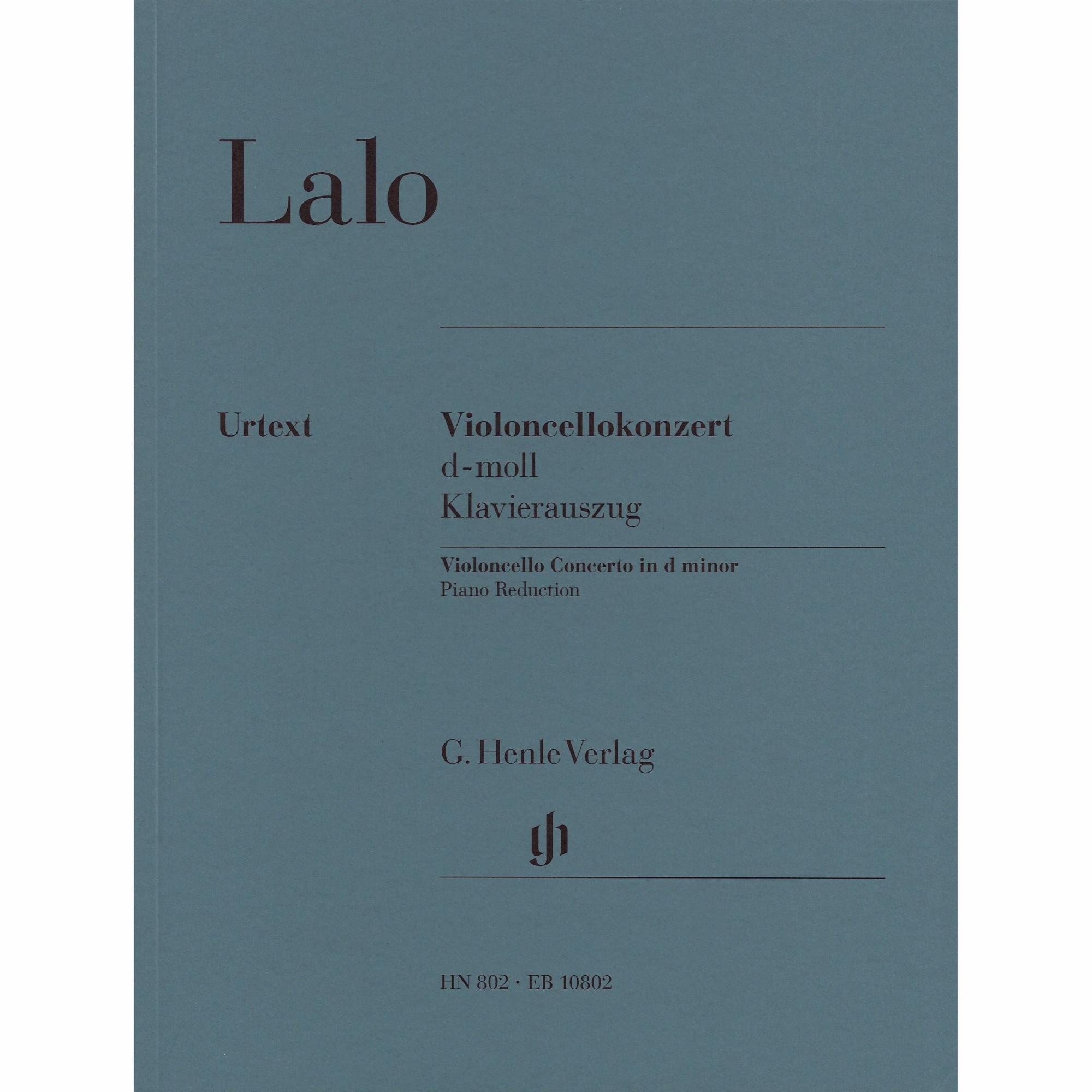 Lalo -- Cello Concerto in D Minor