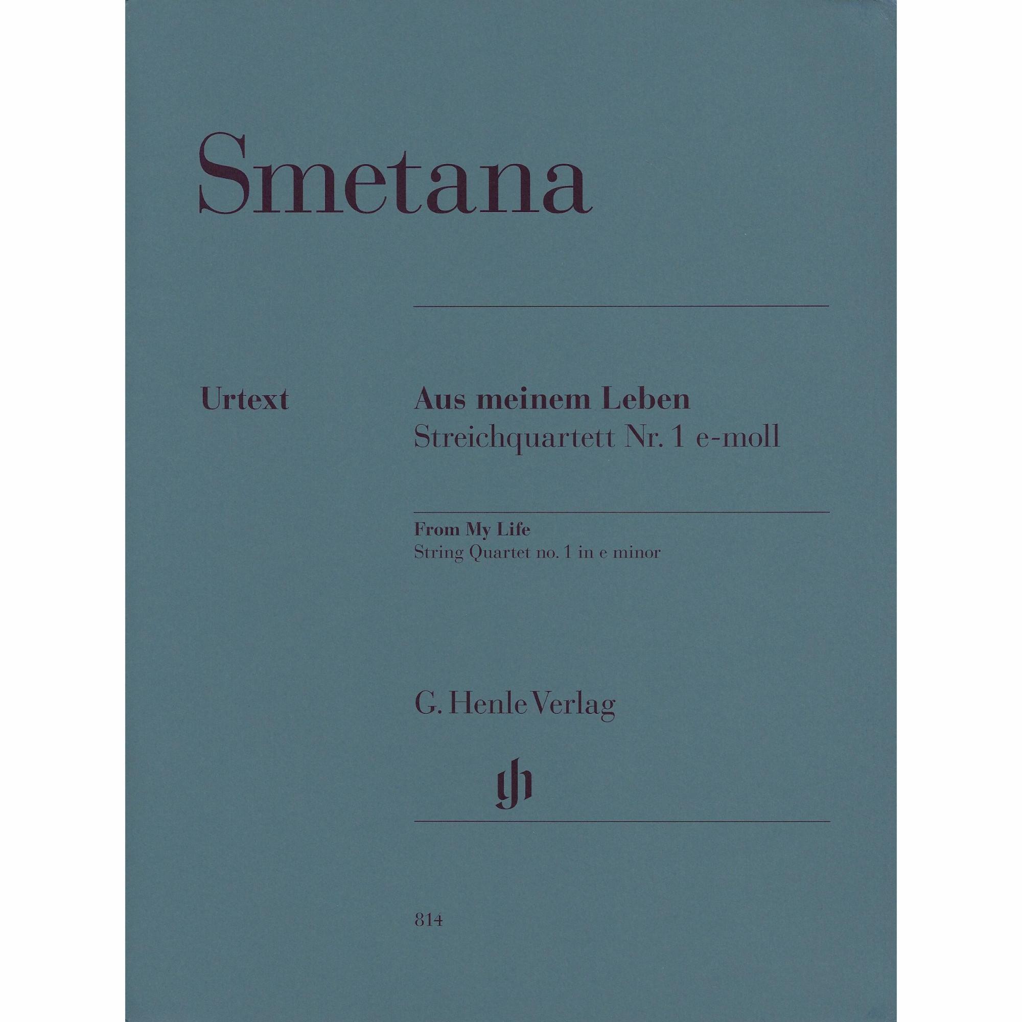 Smetana -- String Quartet No. 1 in E Minor (From My Life)