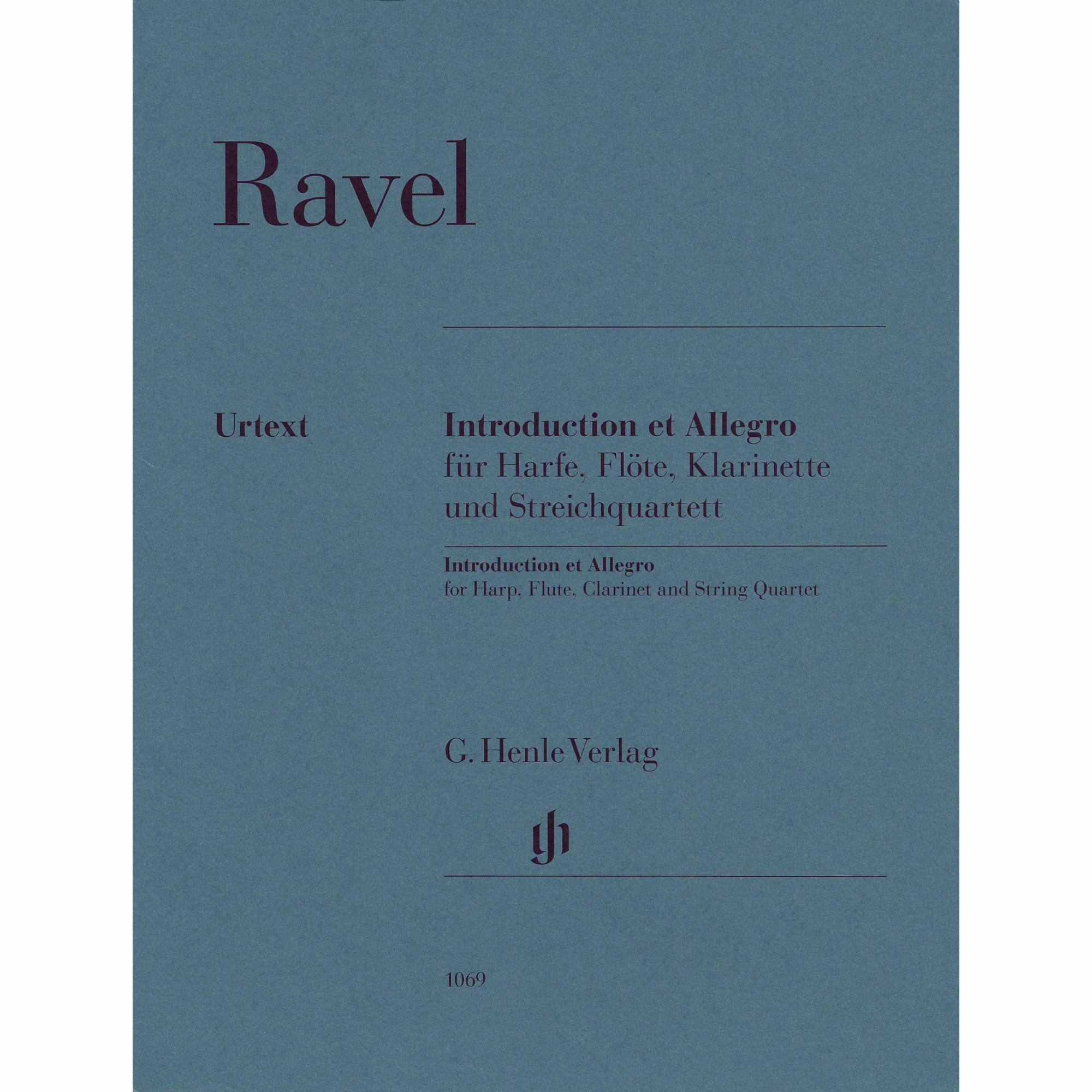 Ravel -- Introduction and Allegro for Harp, Flute, Clarinet, and String Quartet