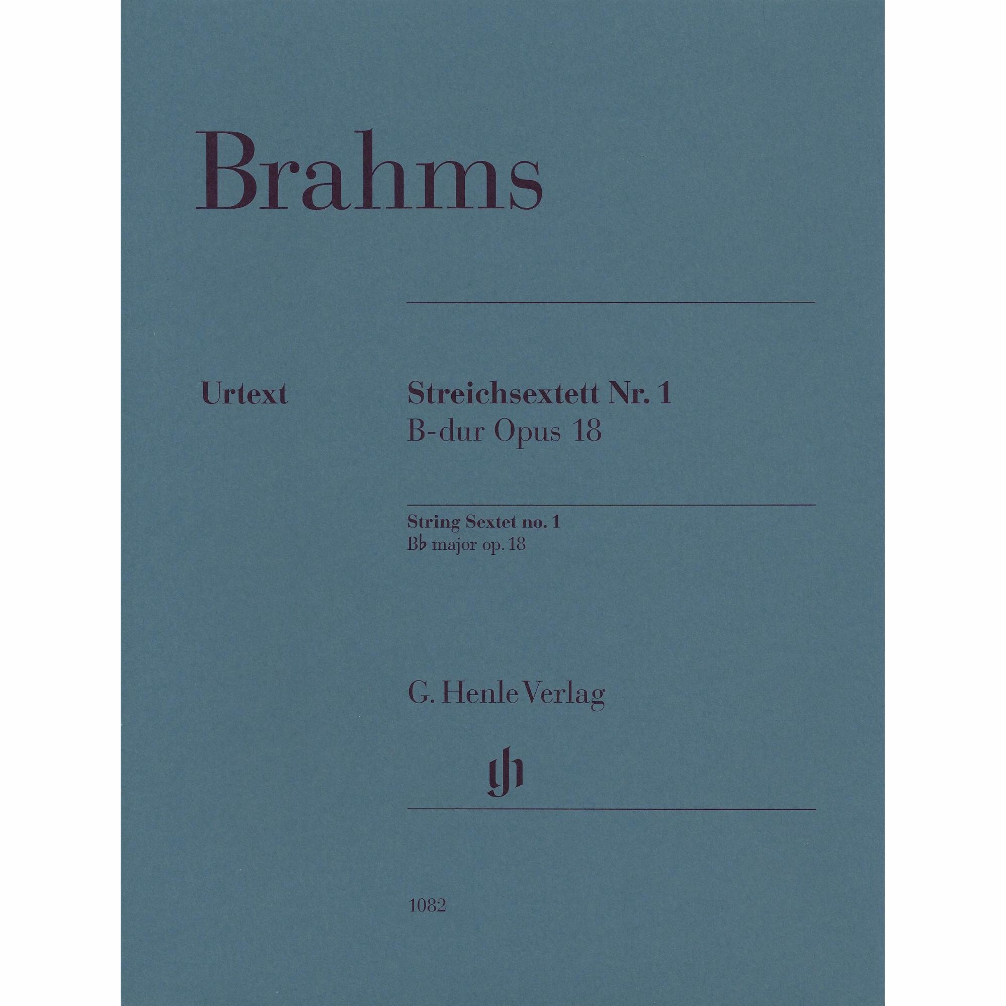 Brahms -- String Sextet No. 1 in B-Flat Major, Op. 18