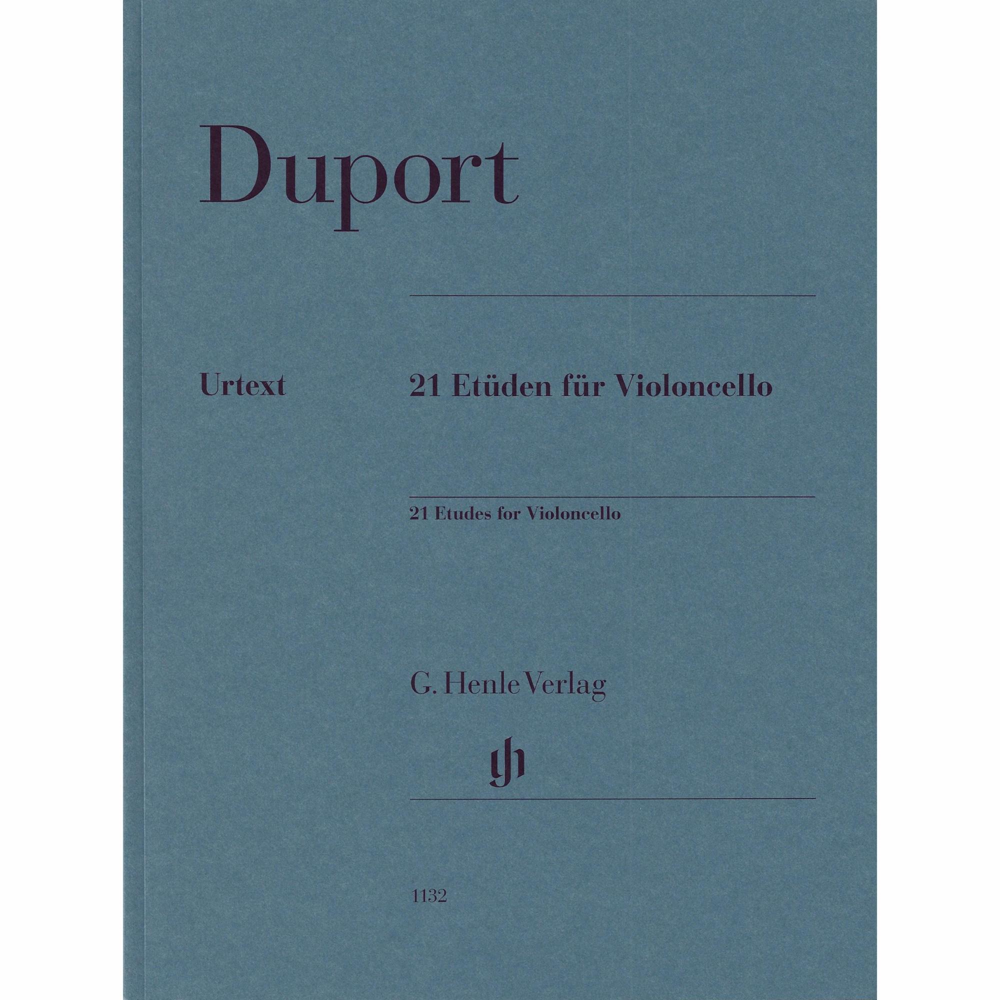 Duport -- 21 Etudes for Cello